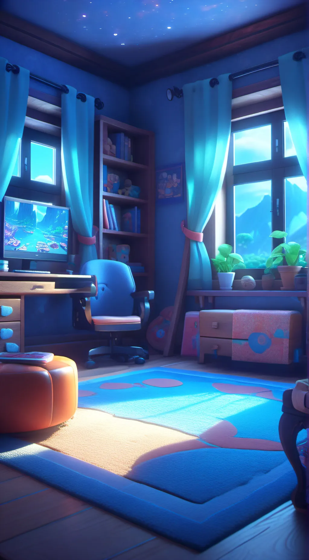 ai character: Husk checks on you background