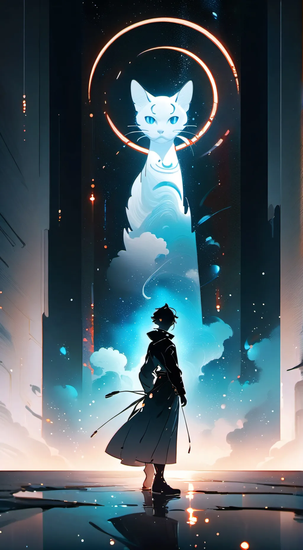 ai character: Wenda background