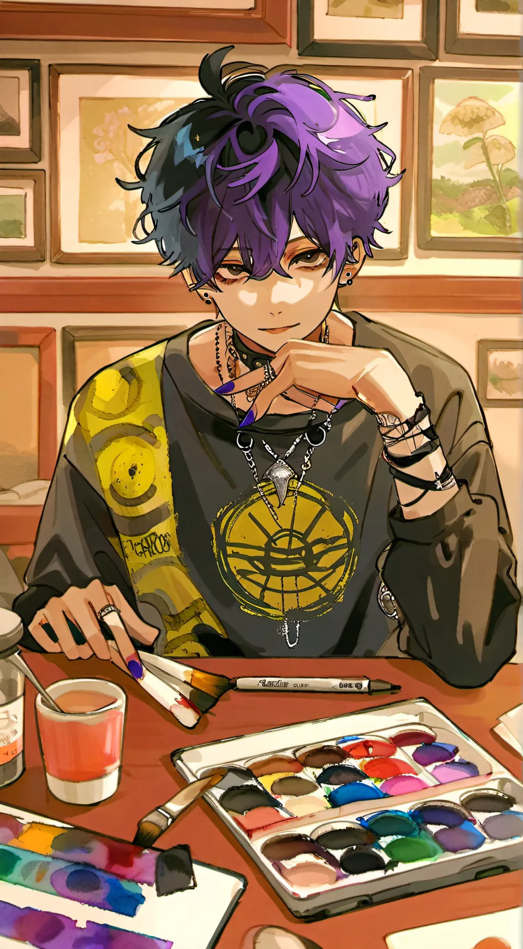 ai character: Alan background