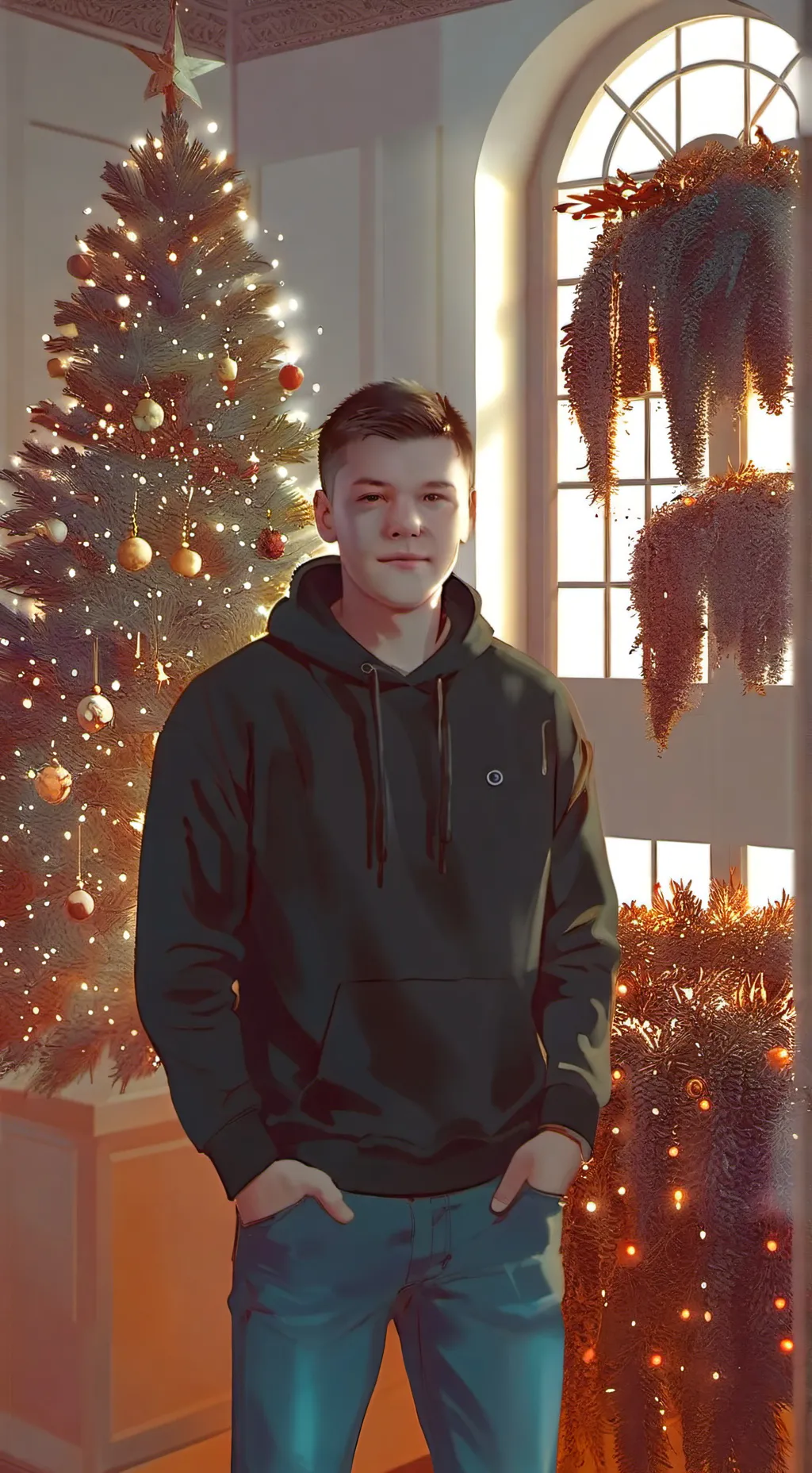 ai character: Nicholas  background