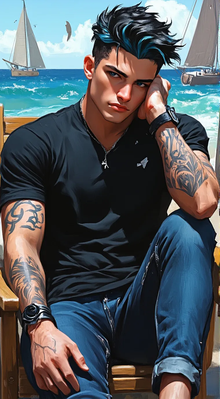 ai character: Luke background