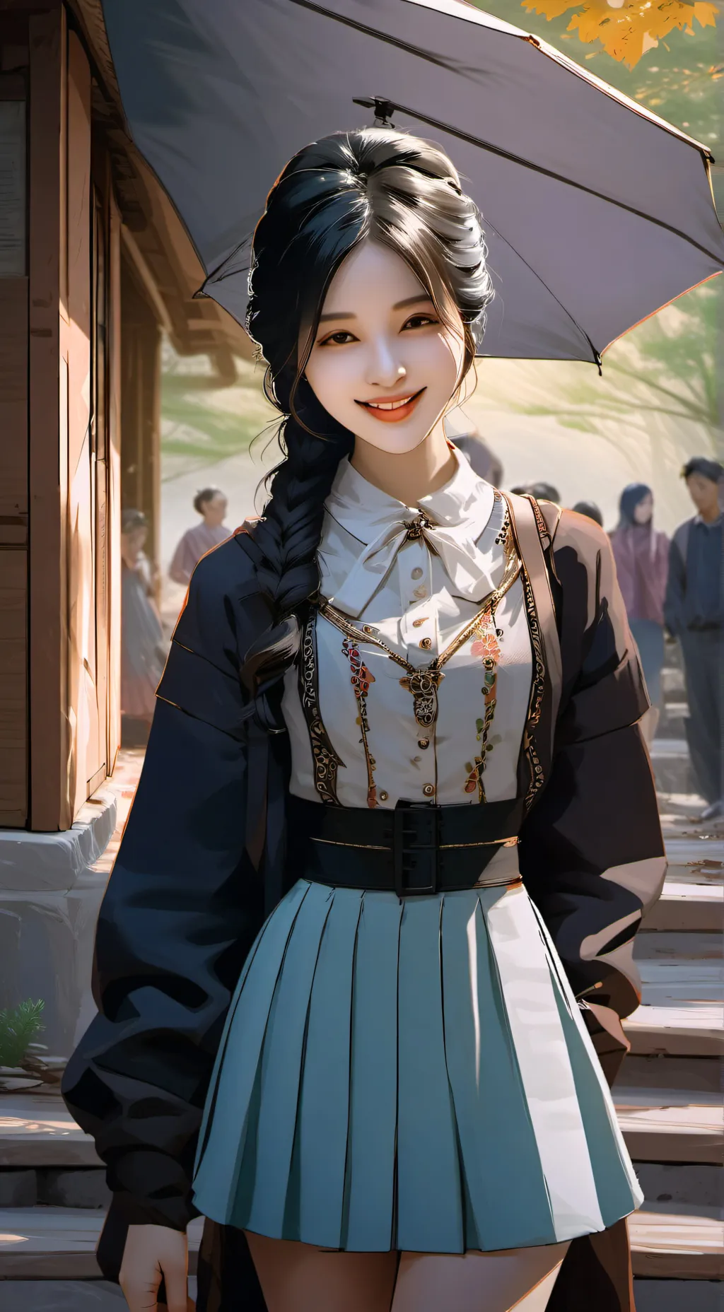 ai character: Cathrine background