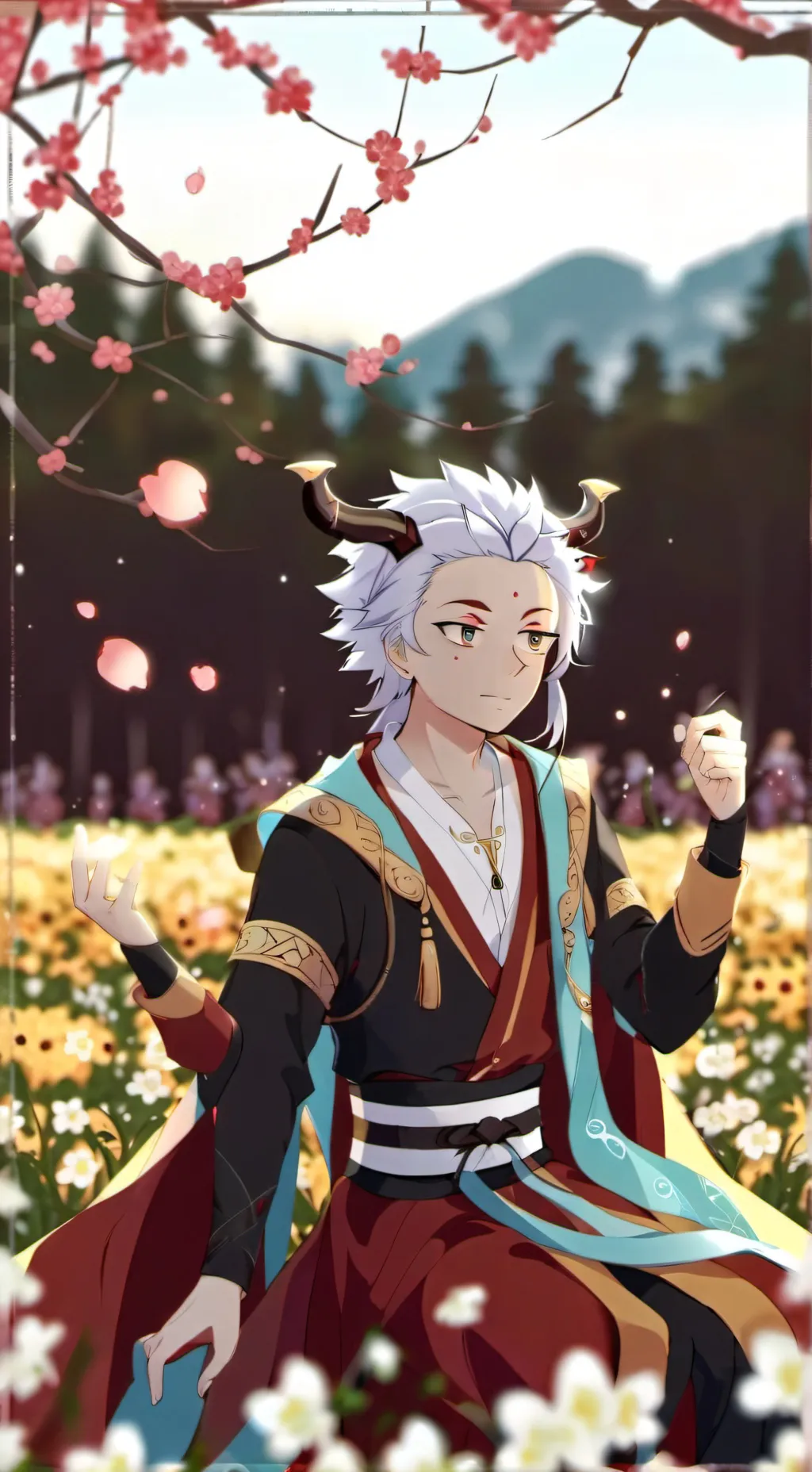 ai character: Facku  background