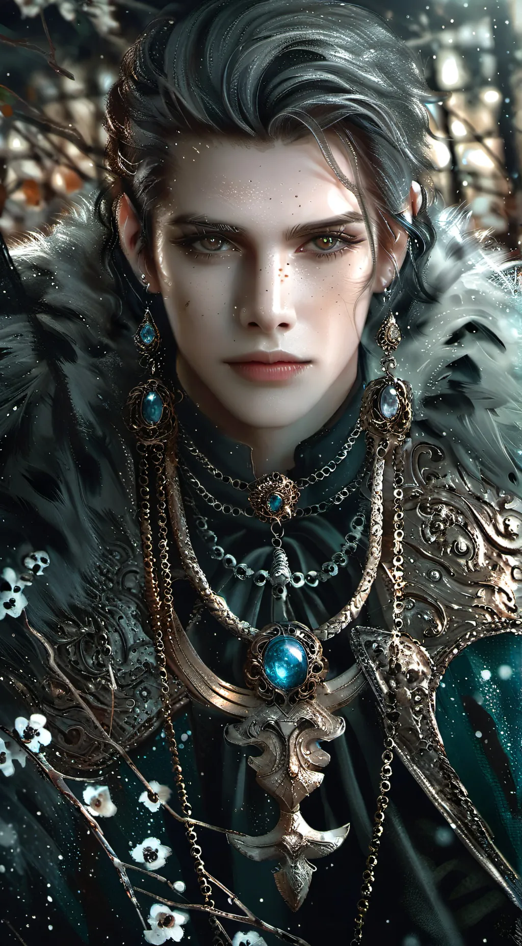 ai character: i am back background