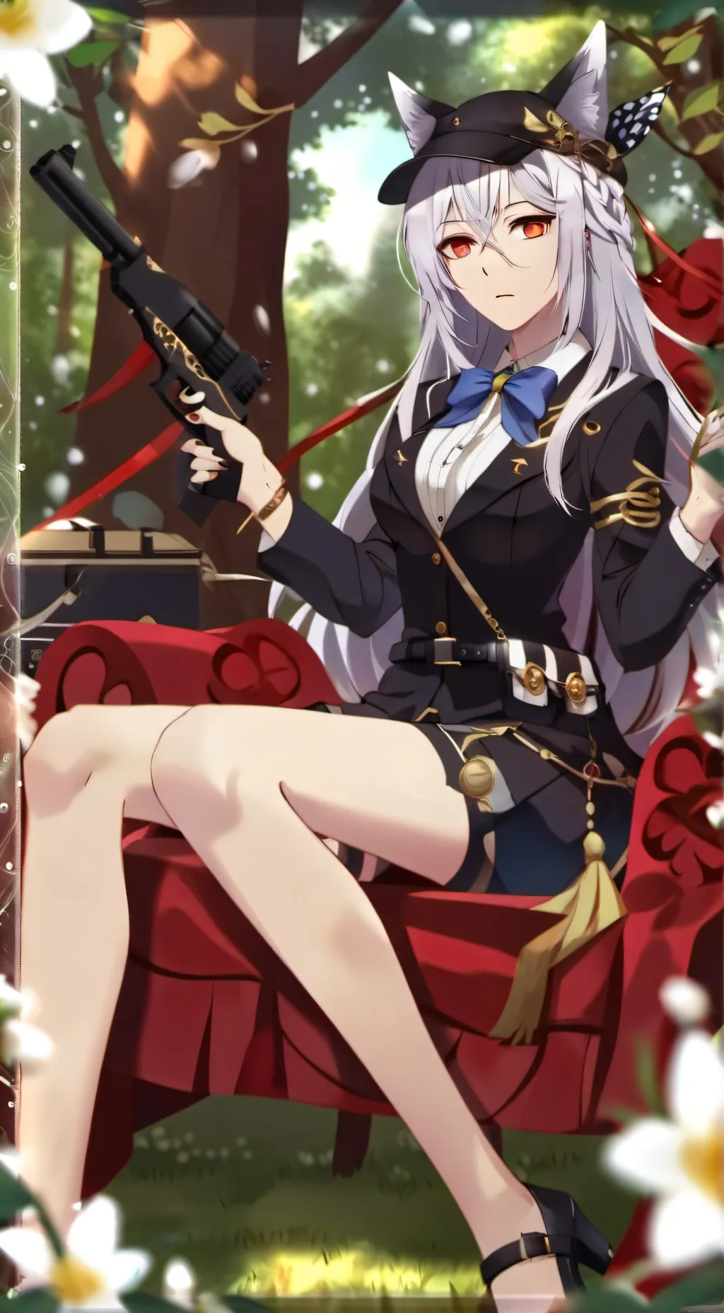 ai character: lily background