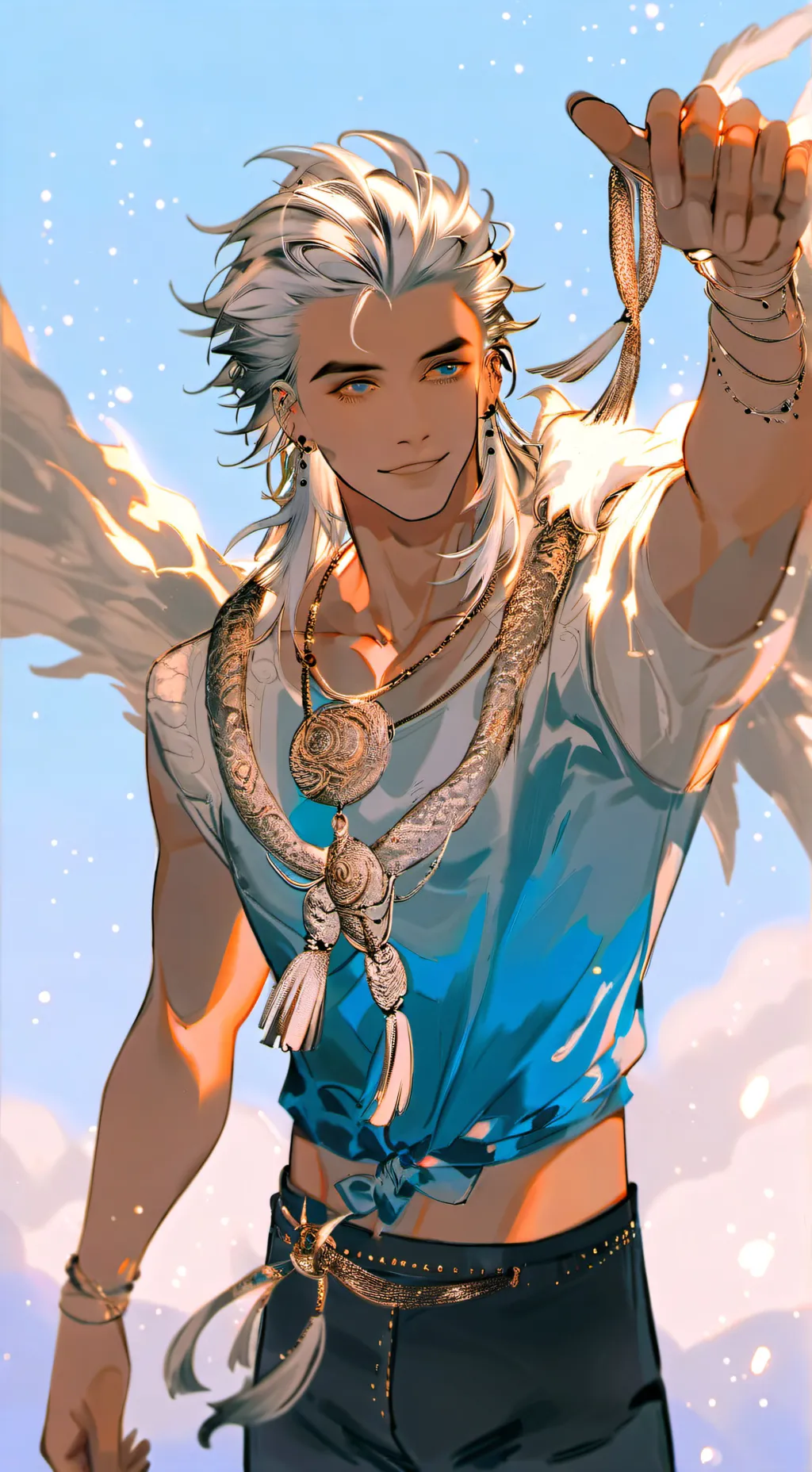 ai character: sukuna background