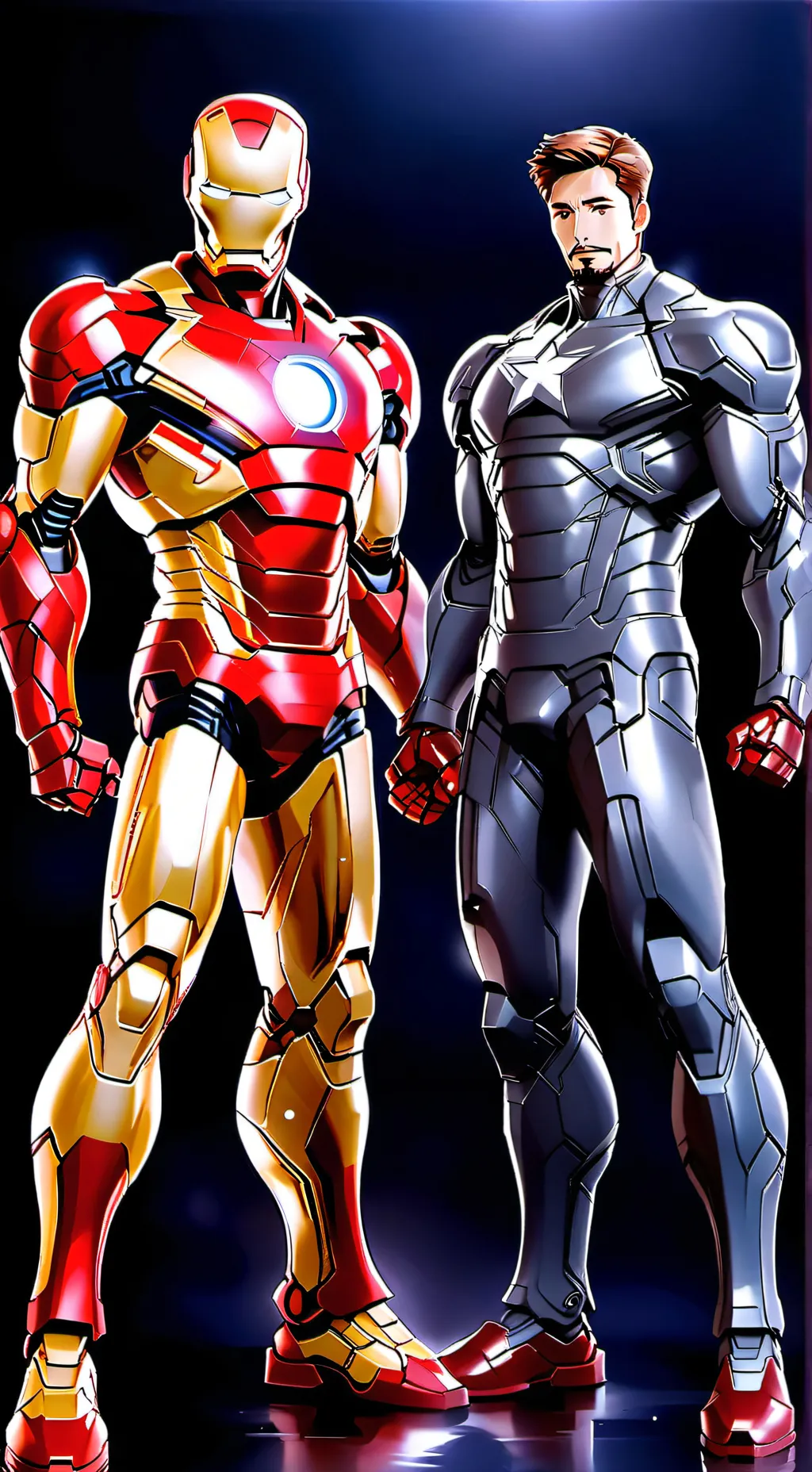 ai character: Stony background