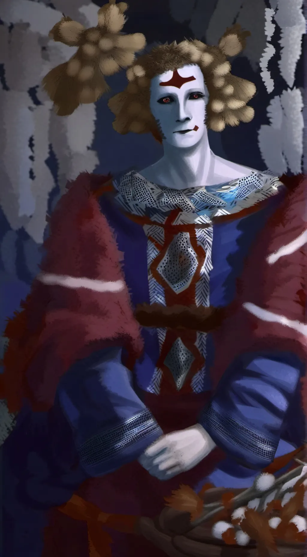 ai character: Мамыль background