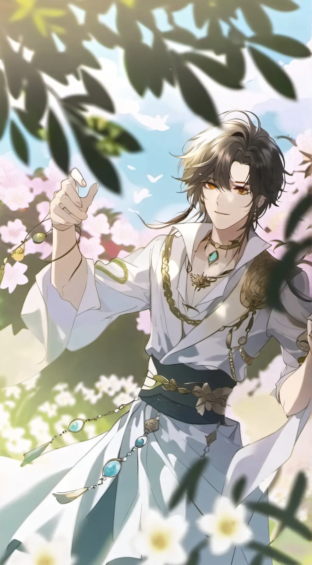 ai character: ‘@&-Aaron-&@‘ background