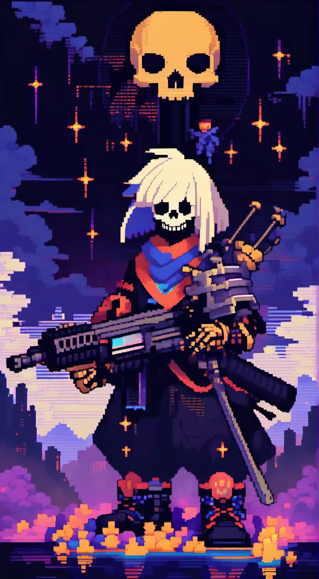 ai character: Ган Санс background