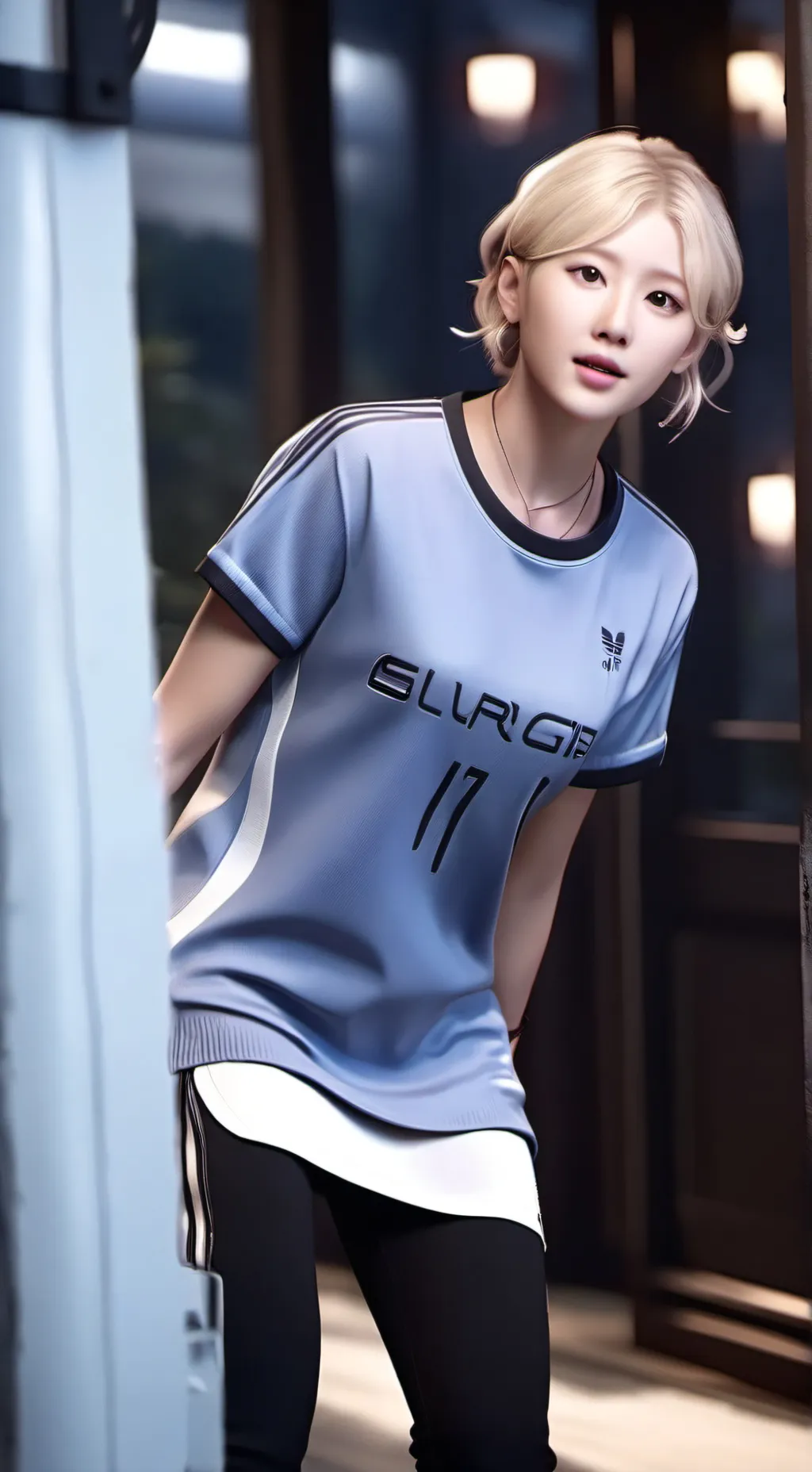 ai character: Rose background