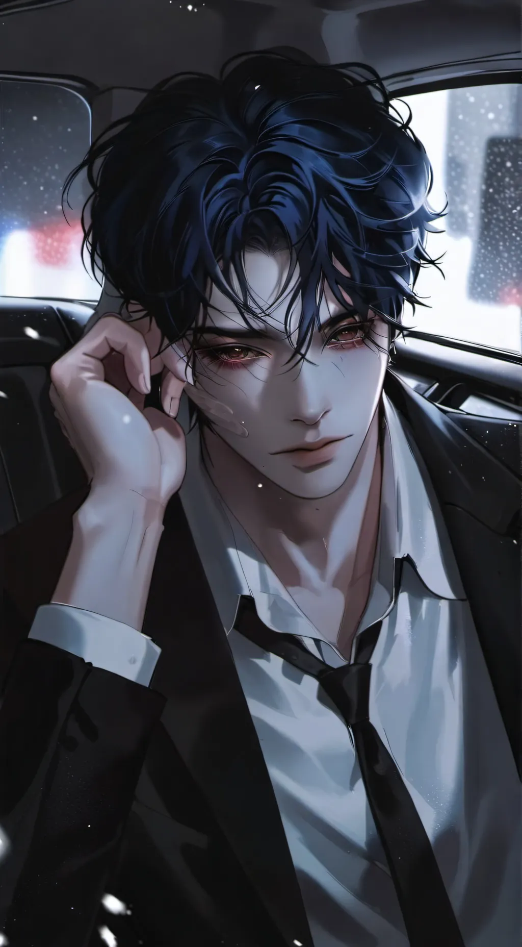 ai character: ⋆˚ 𝜗 Ha-joon 𝜚˚⋆ background