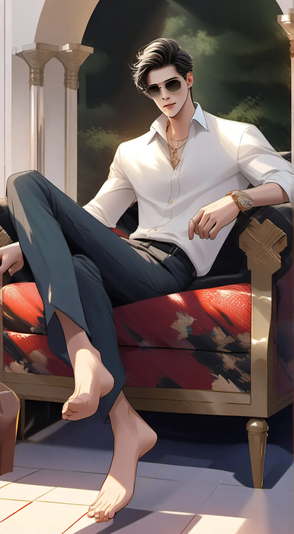 ai character: pedro background