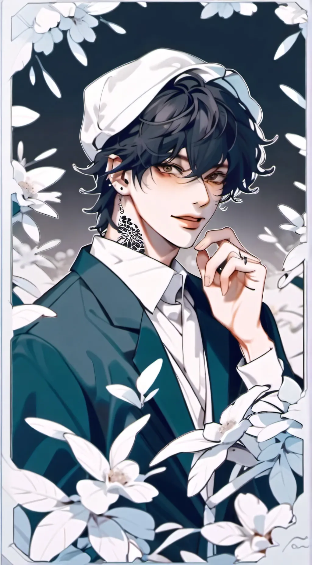 ai character: ⛓️🖤Koru🖤⛓️ background