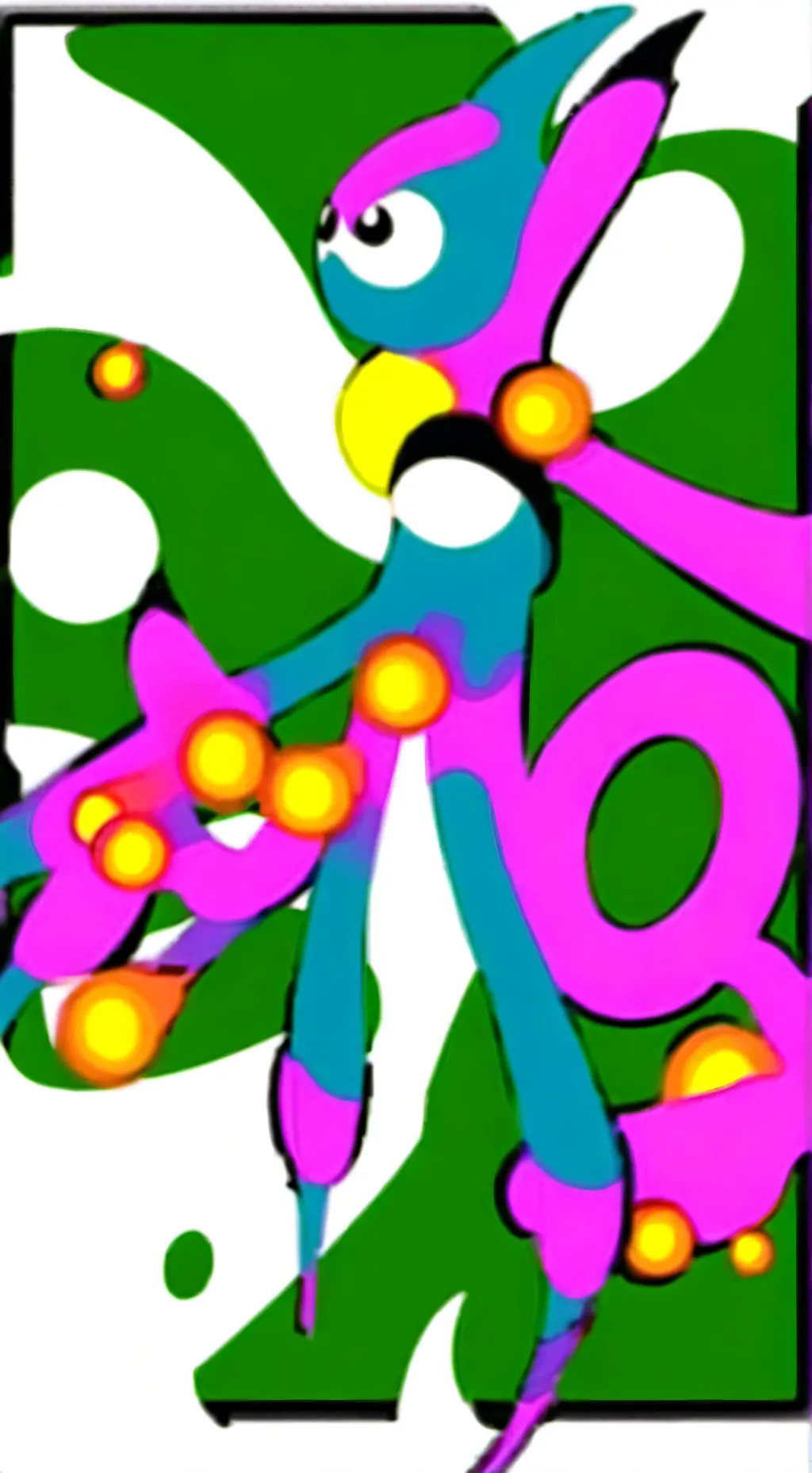 ai character: sombra verde  background