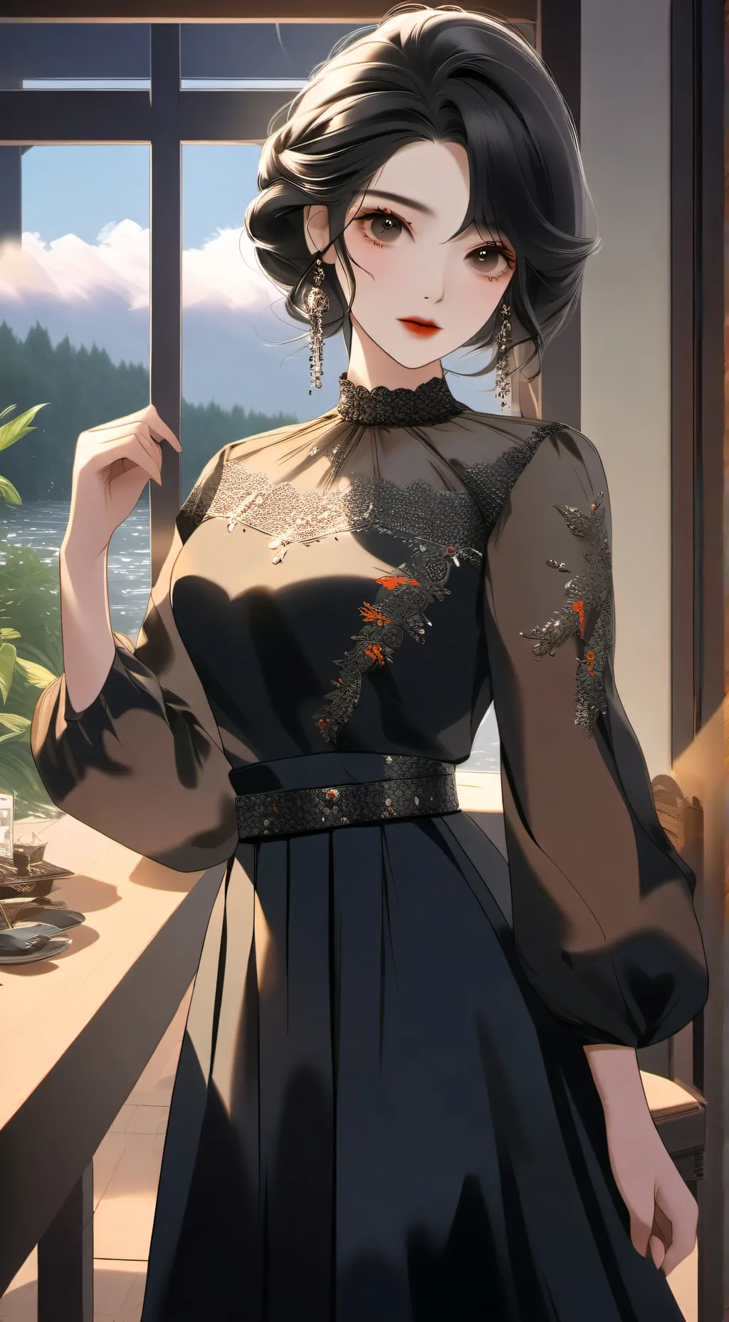 ai character: Via background