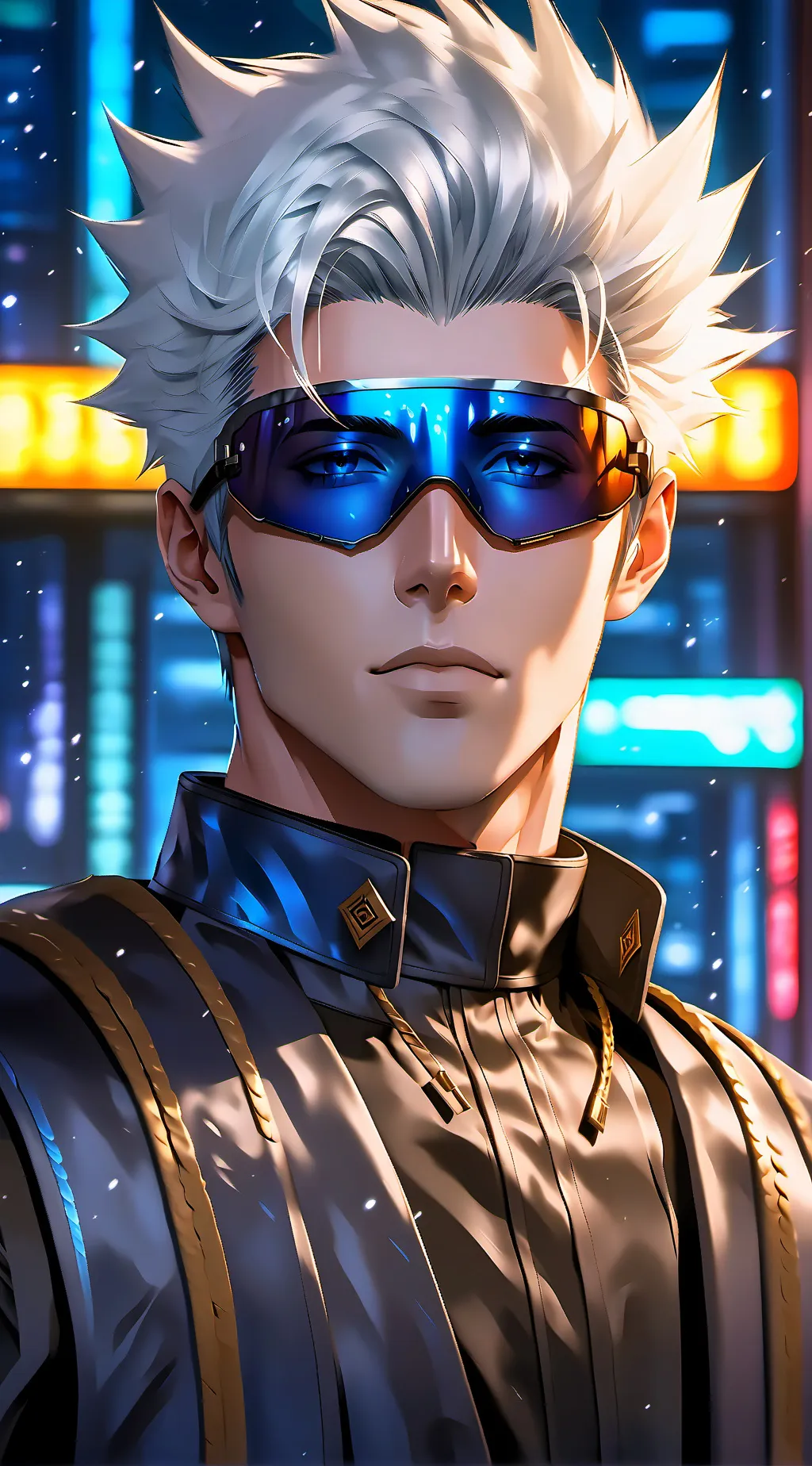 ai character: Gojo Satoru background