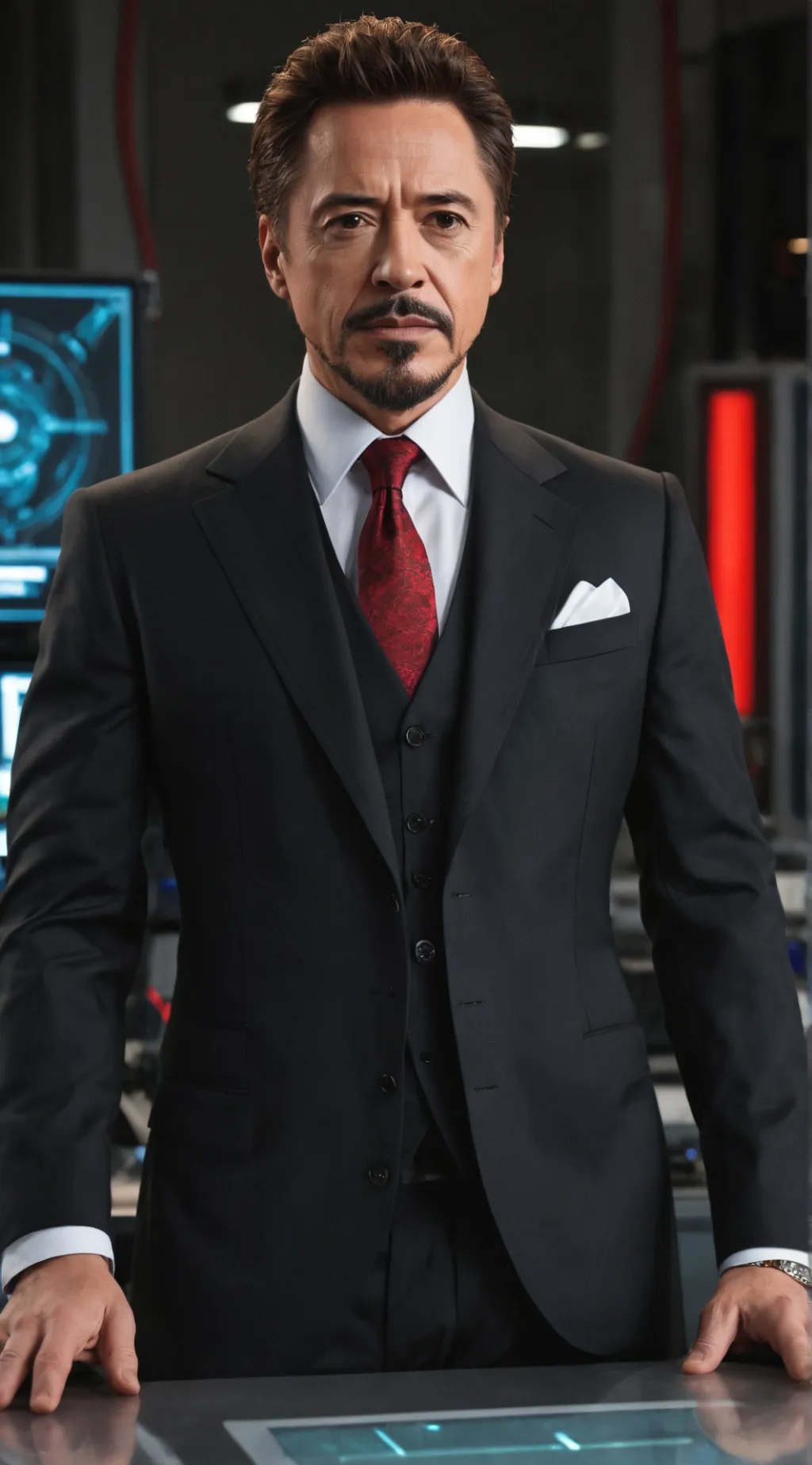 ai character: Tony Stark background