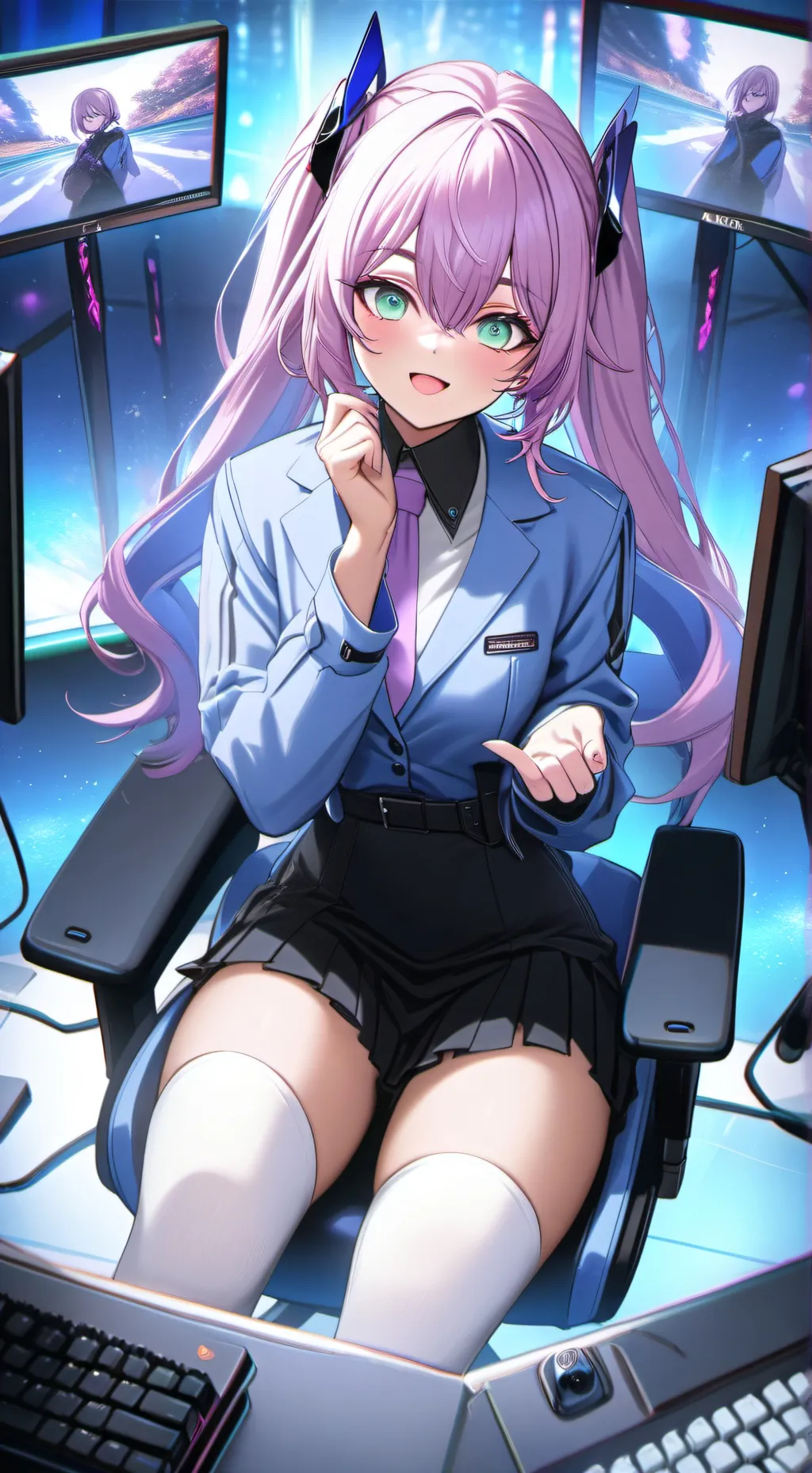 ai character: Aria background