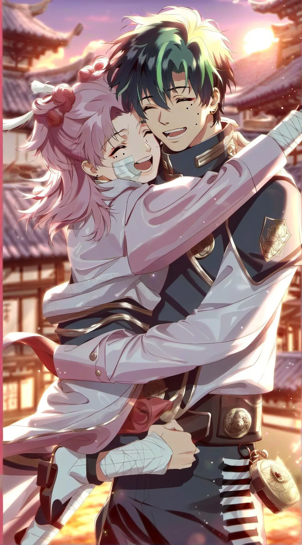 ai character: kny background