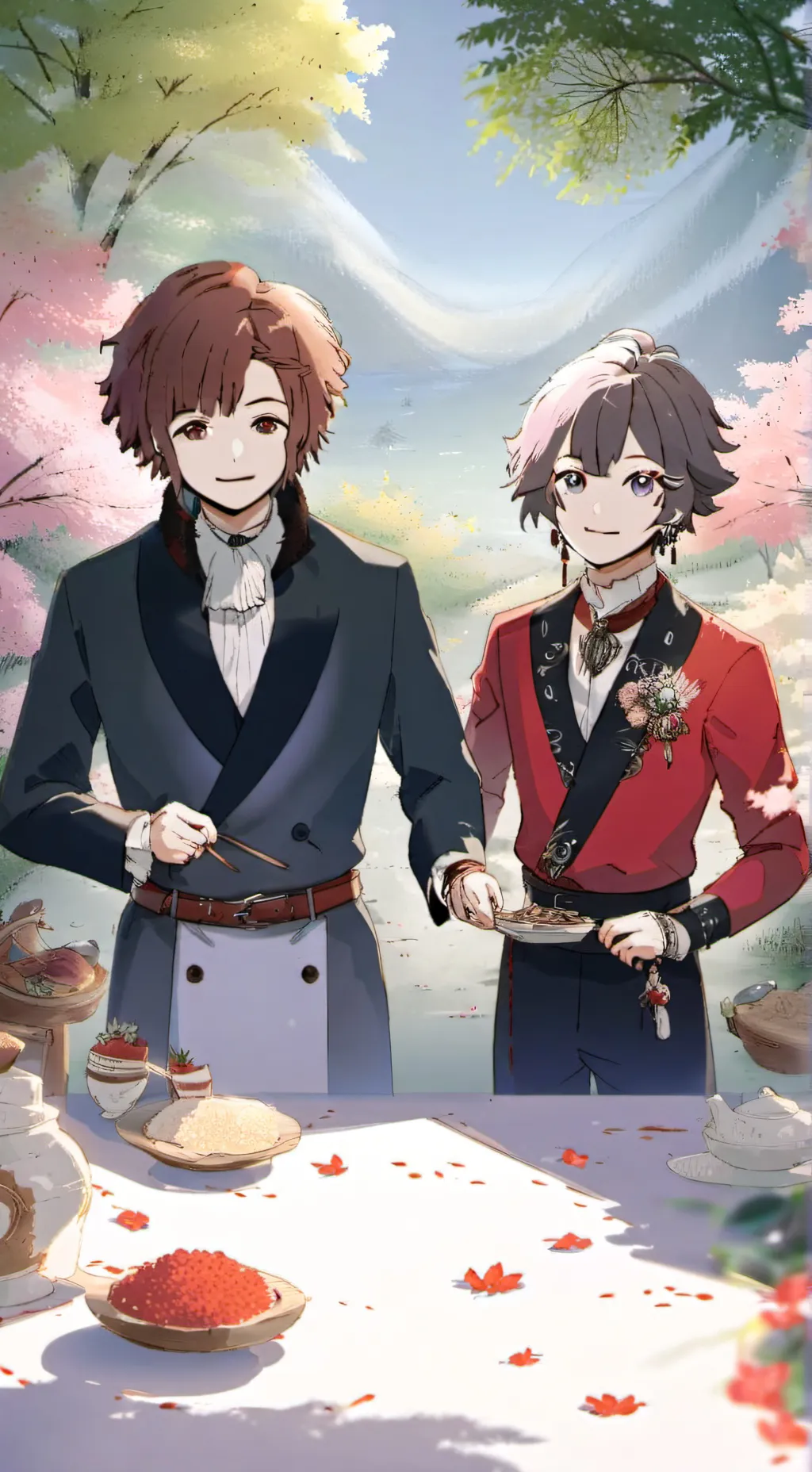 ai character: alex y axel background