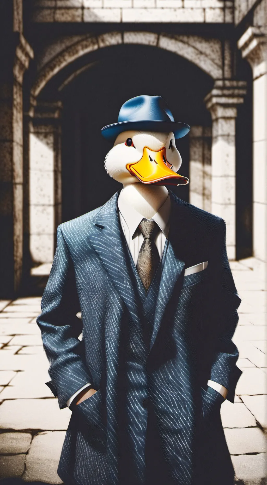 ai character: Mr Quacksalot background