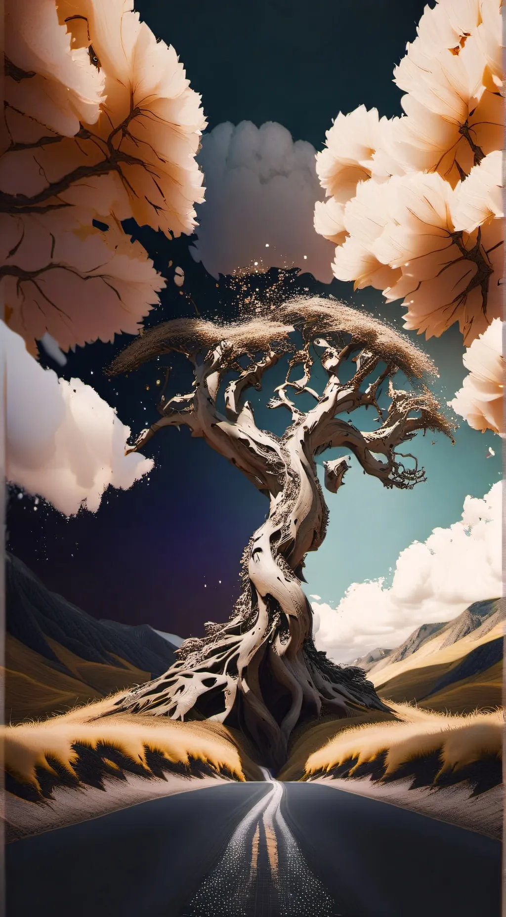 ai character: eres alfa o omega background