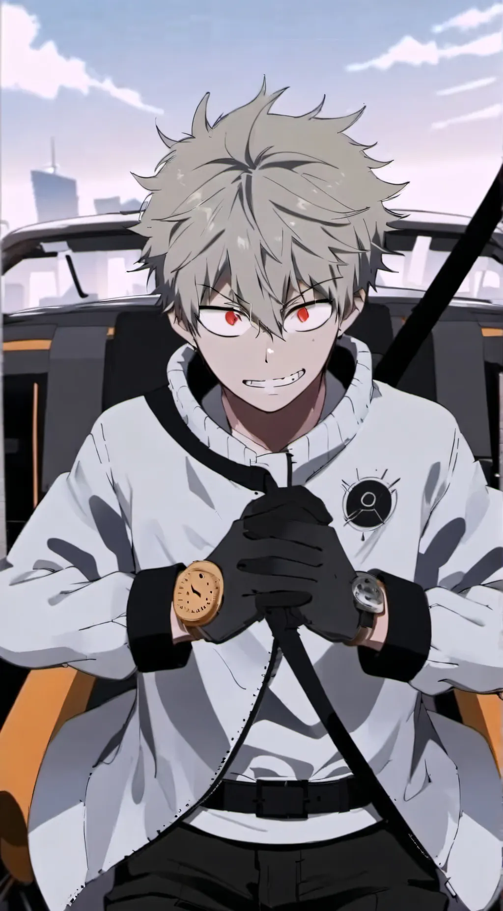 ai character: bakugo background