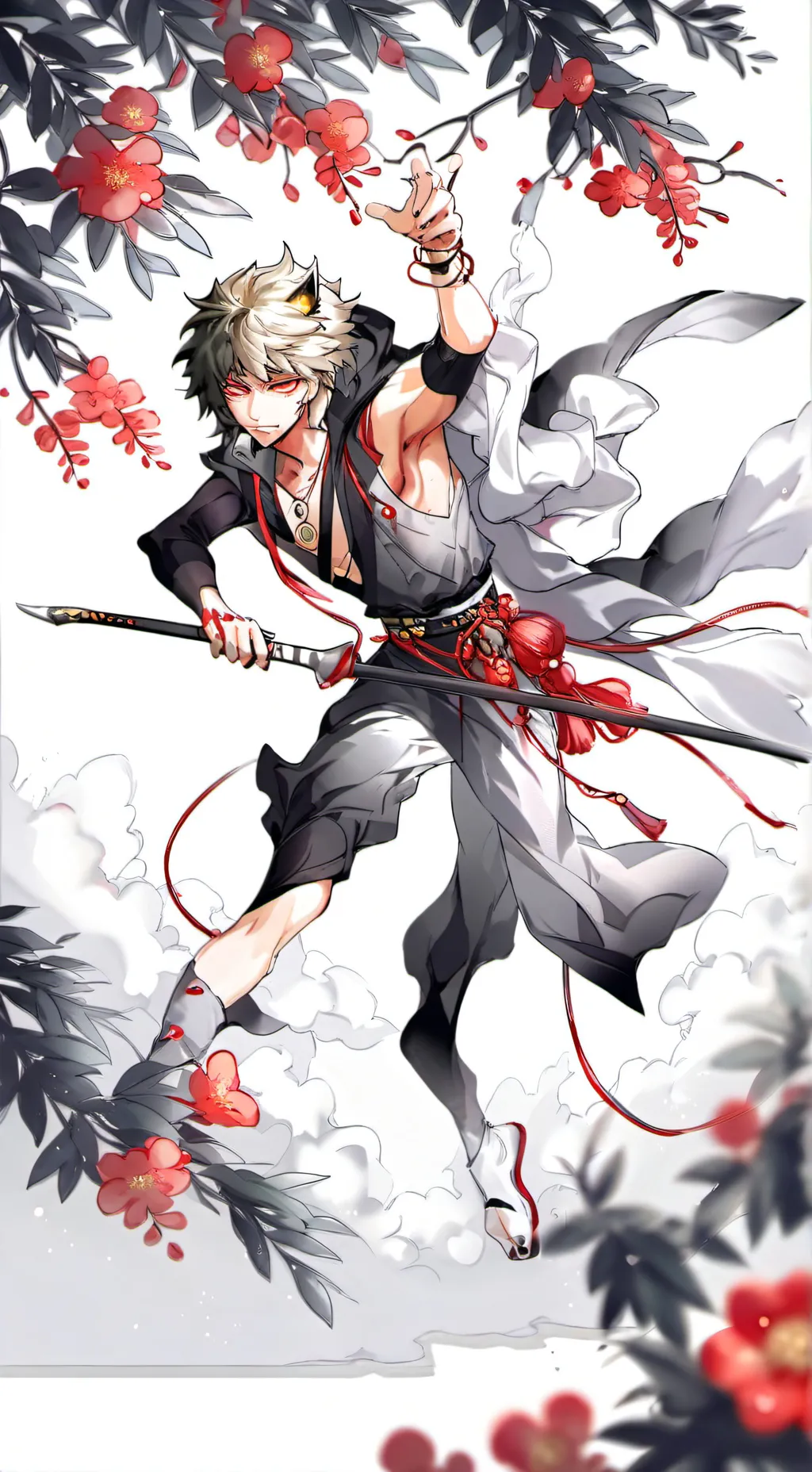 ai character: bakugo lobo background