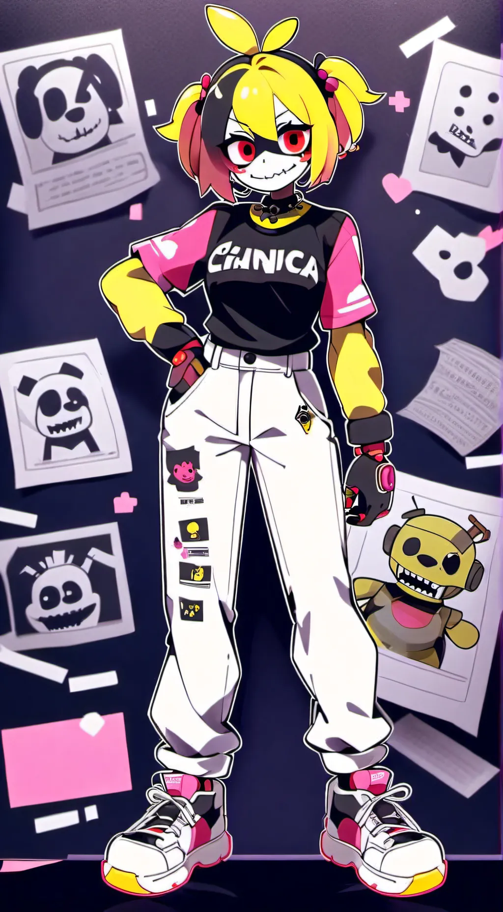 ai character: tóxica background