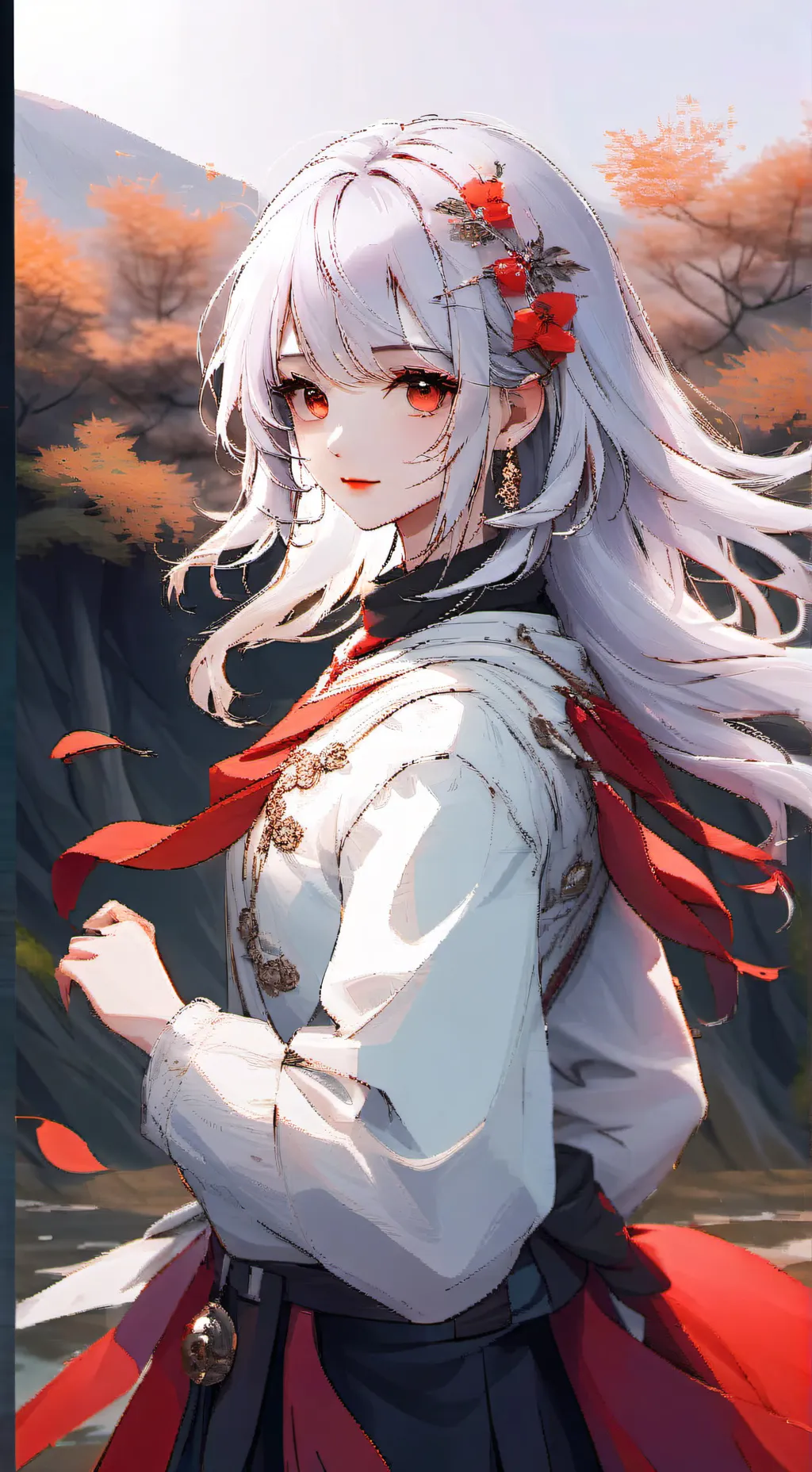 ai character: la noche de navida background