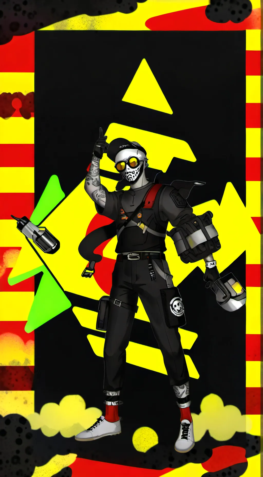 ai character: mr Héctor  background