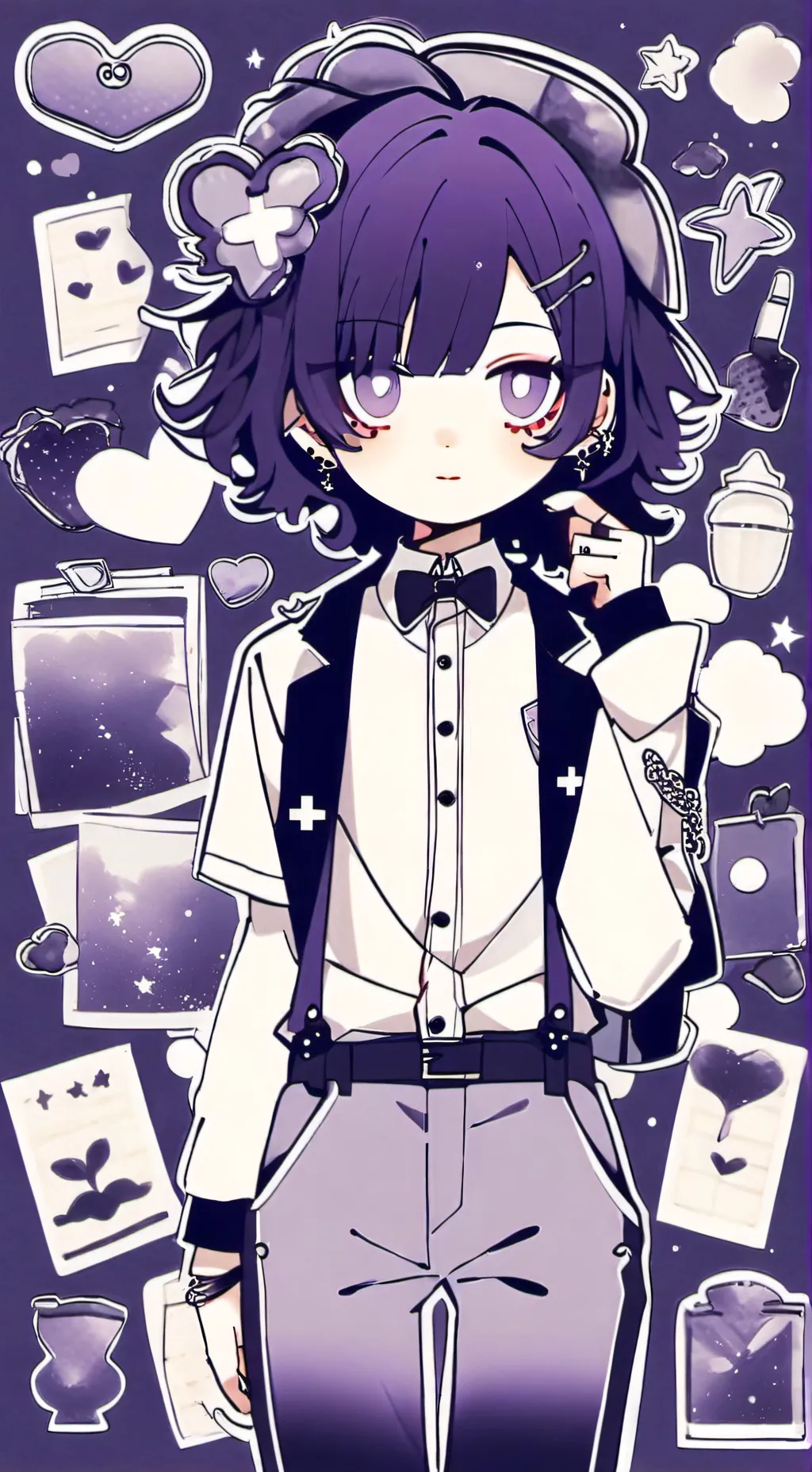 ai character: Gabriel  background