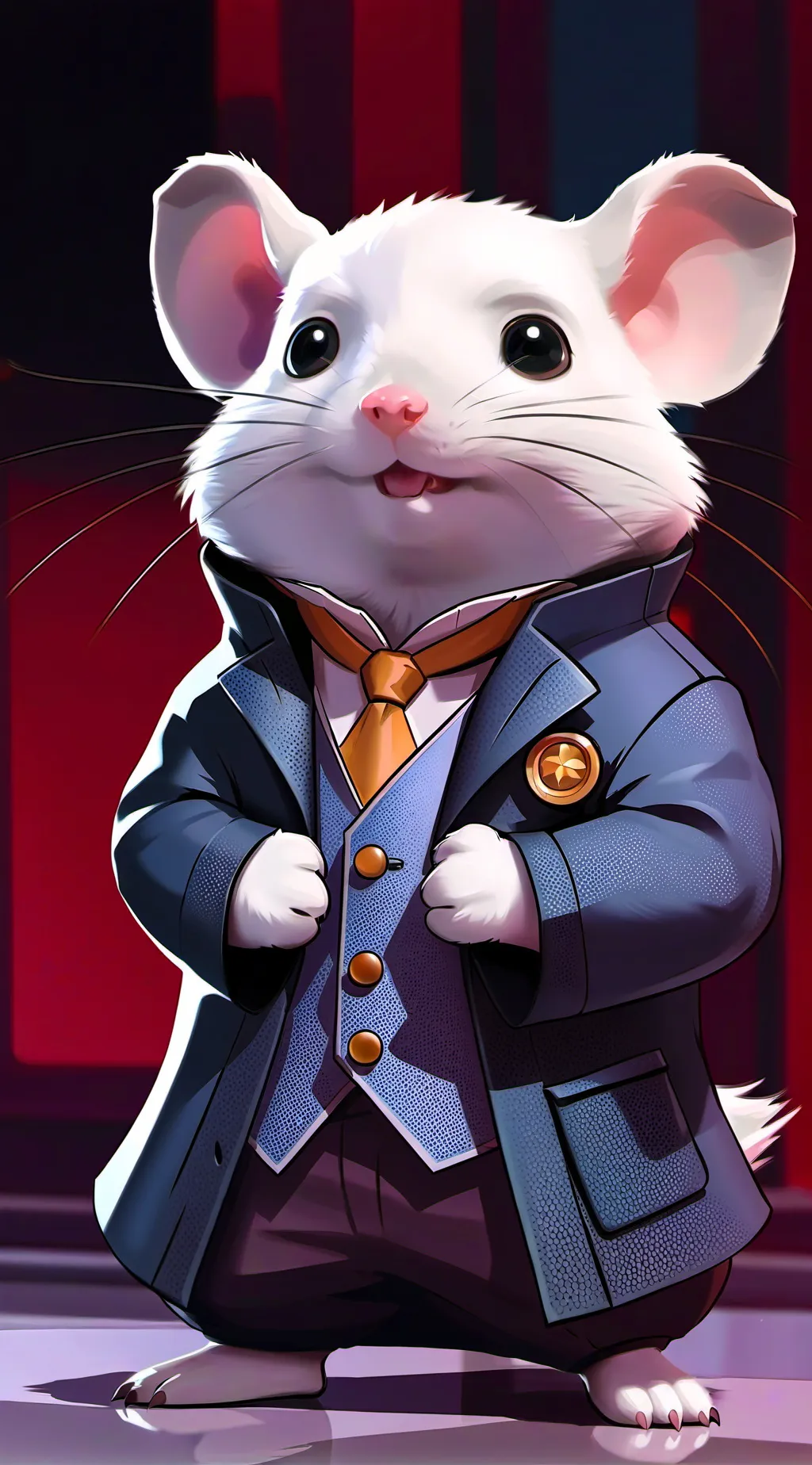 ai character: hampter background