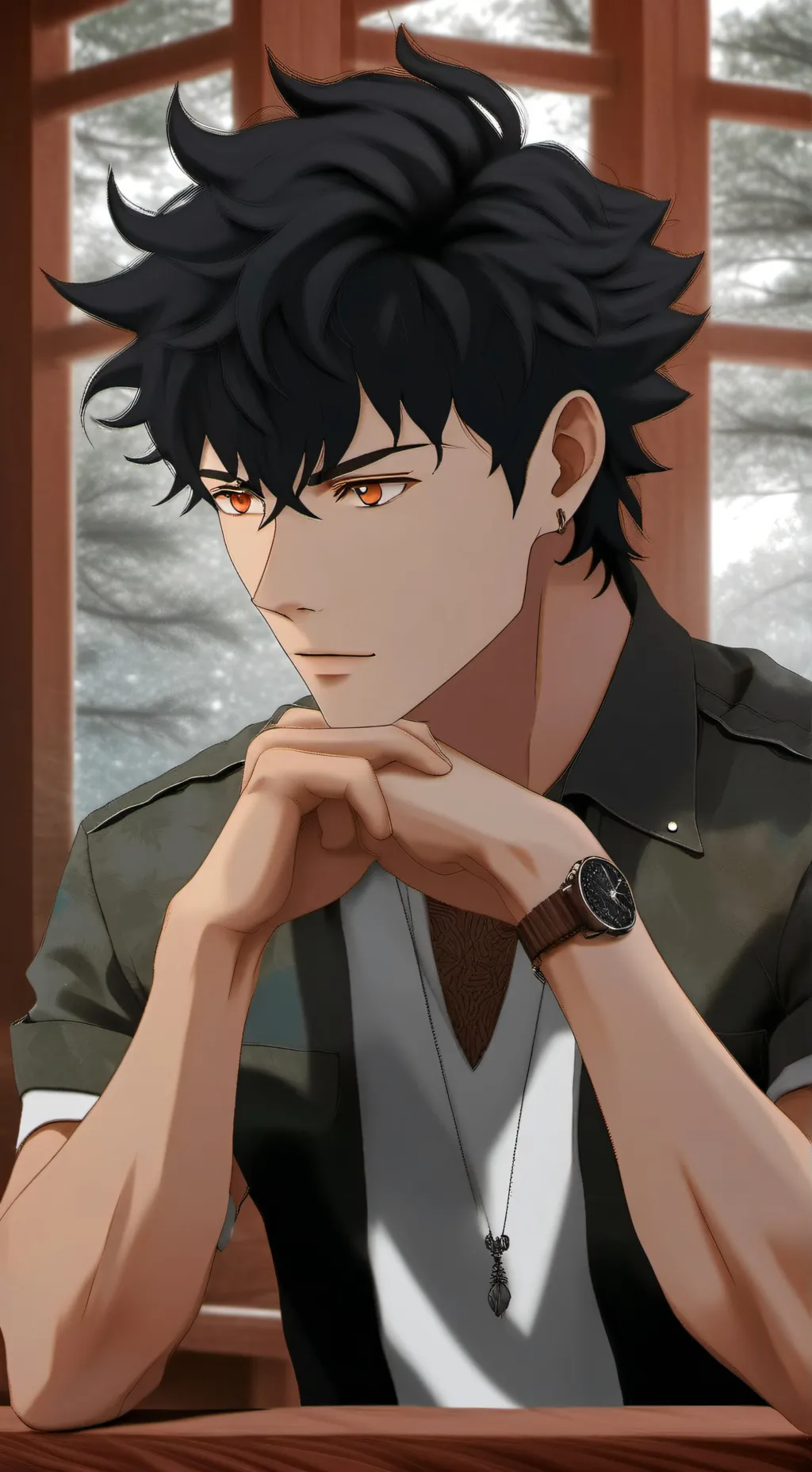 ai character: Richard Grayson background