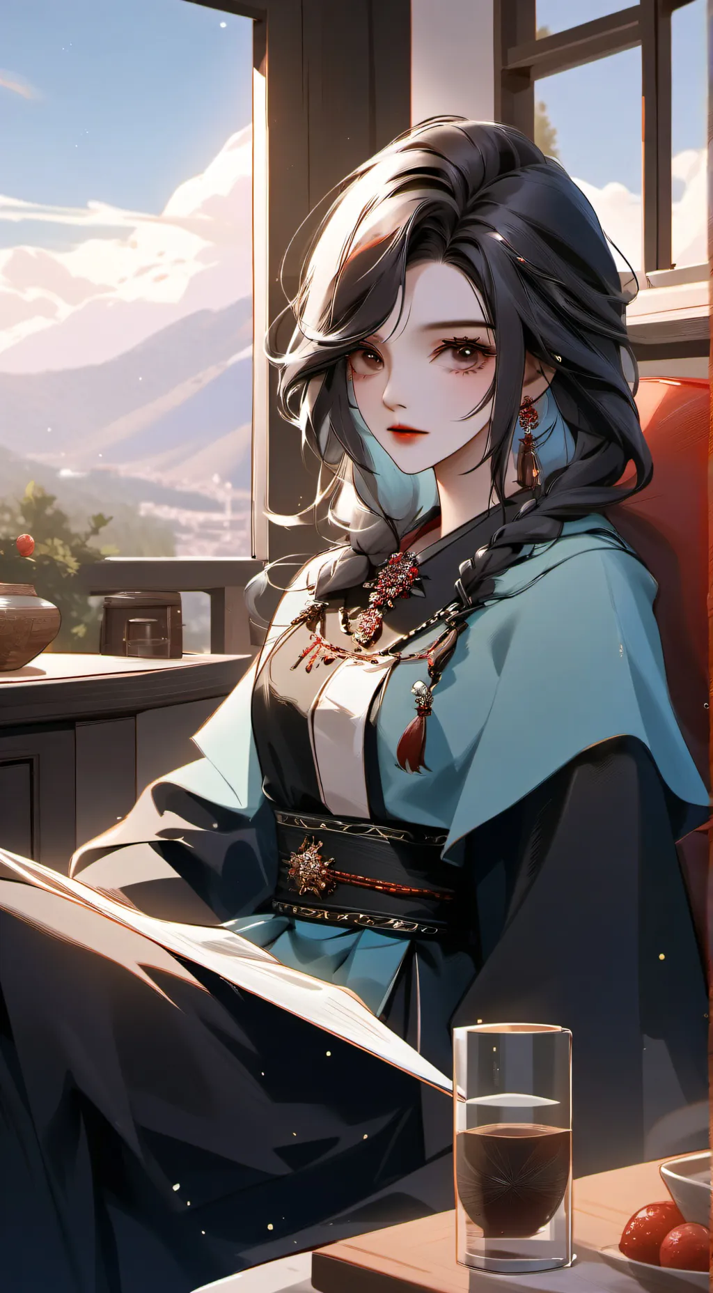 ai character: Alexis background