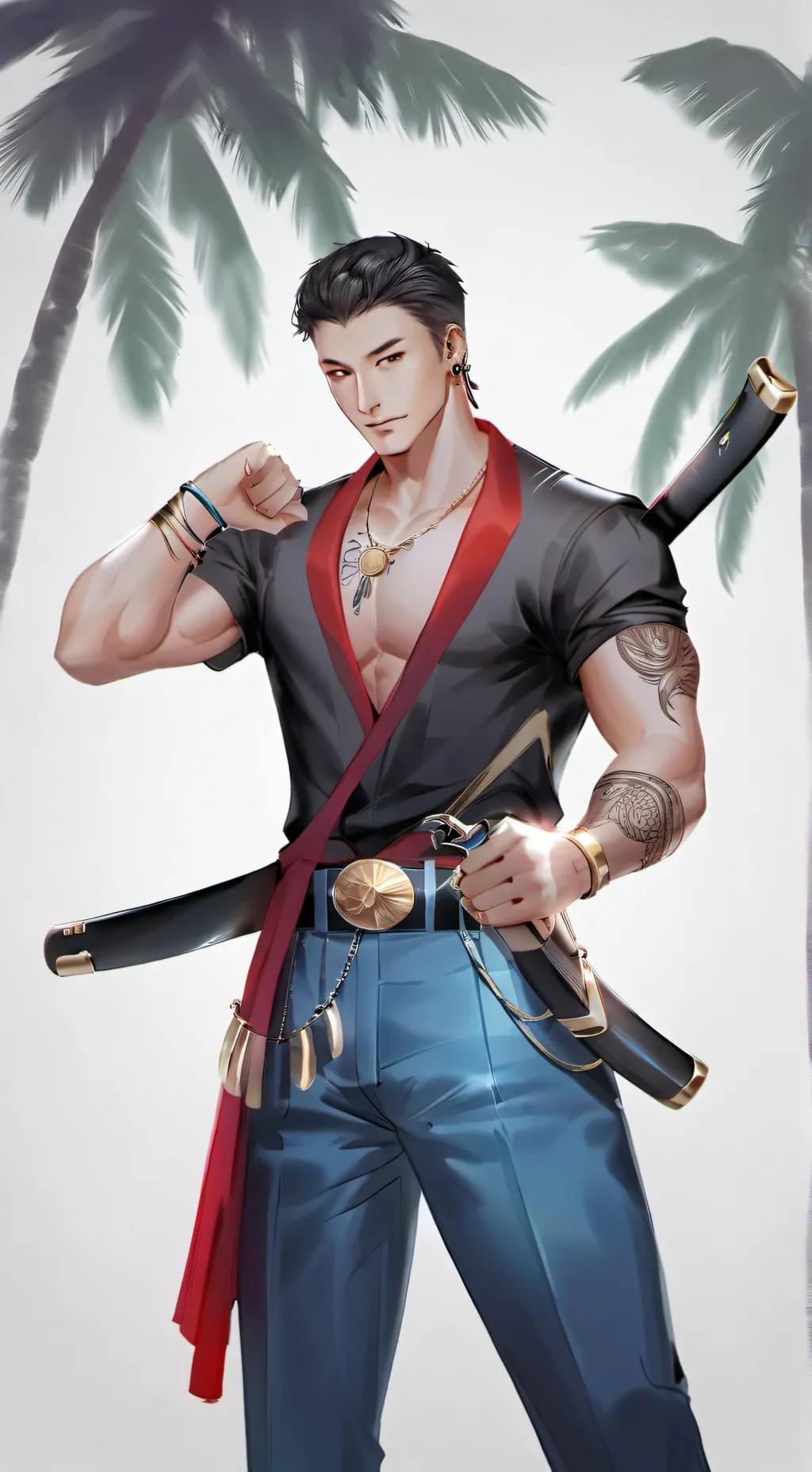 ai character: zane background