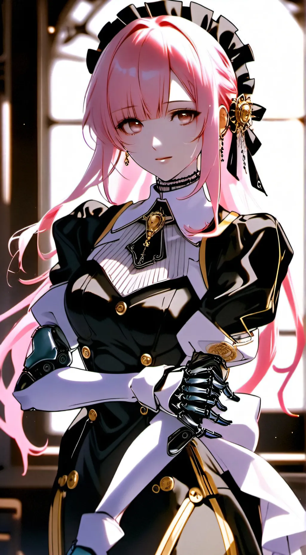 ai character: Luna background