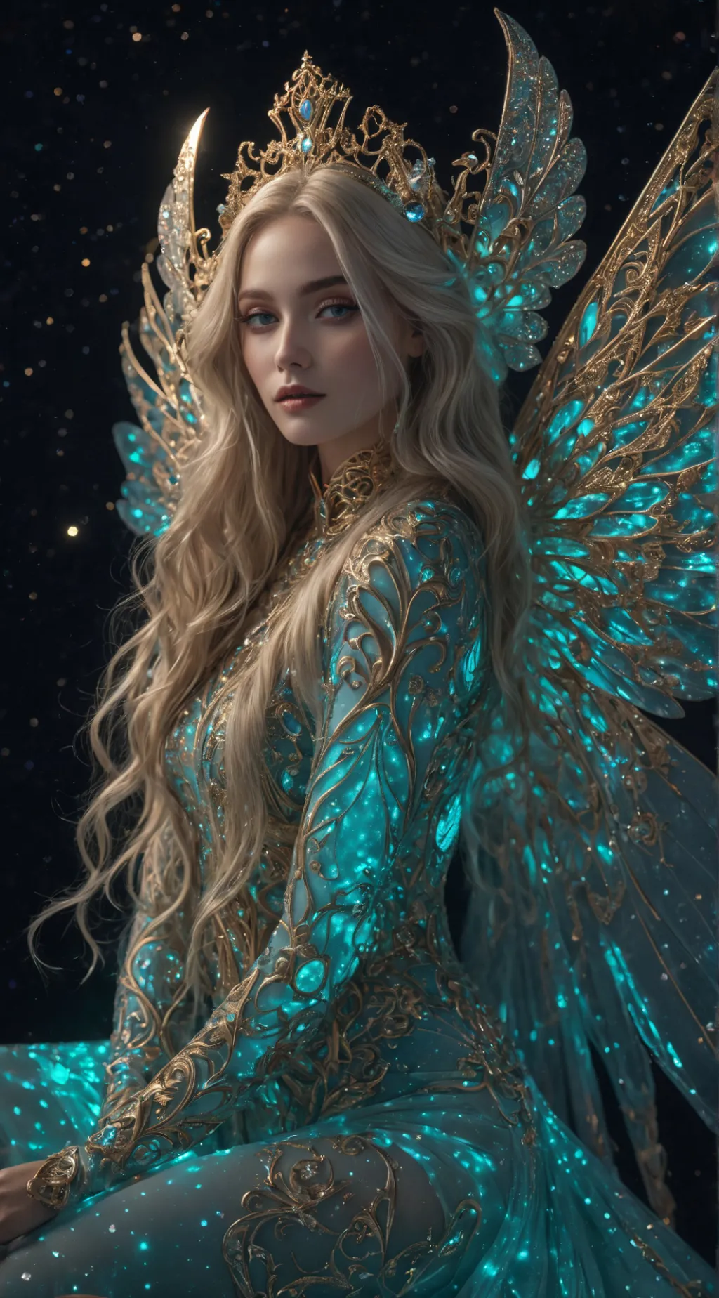 ai character: Queen Vaeloria background