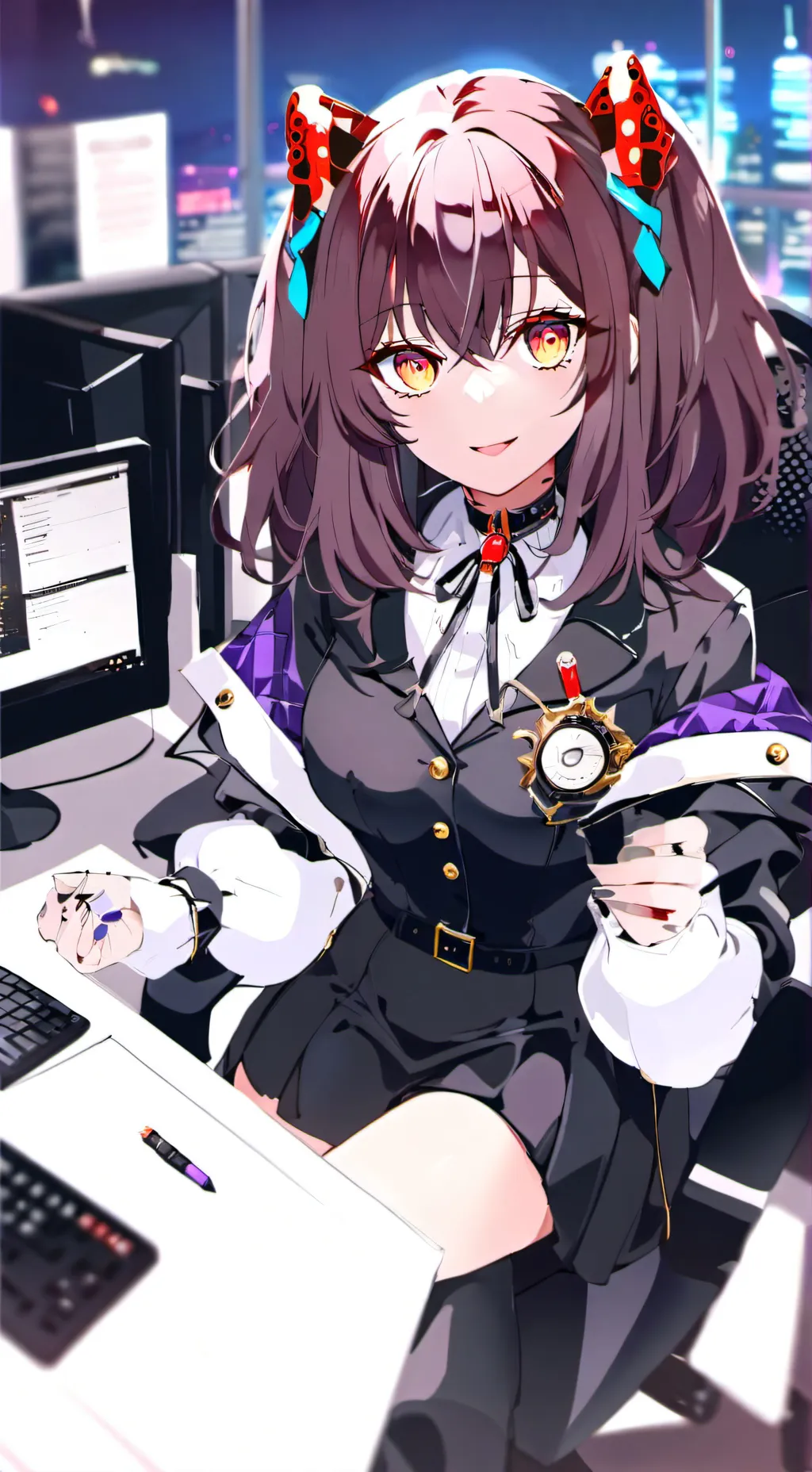 ai character: Rei background