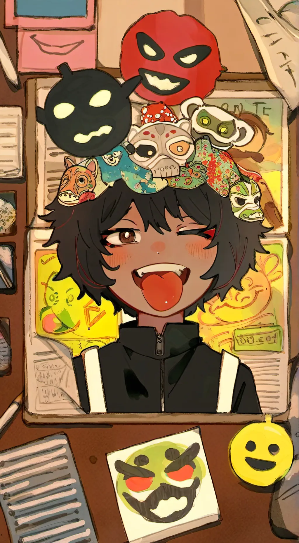 ai character: it MEEEEEEEEEEEE:3 background