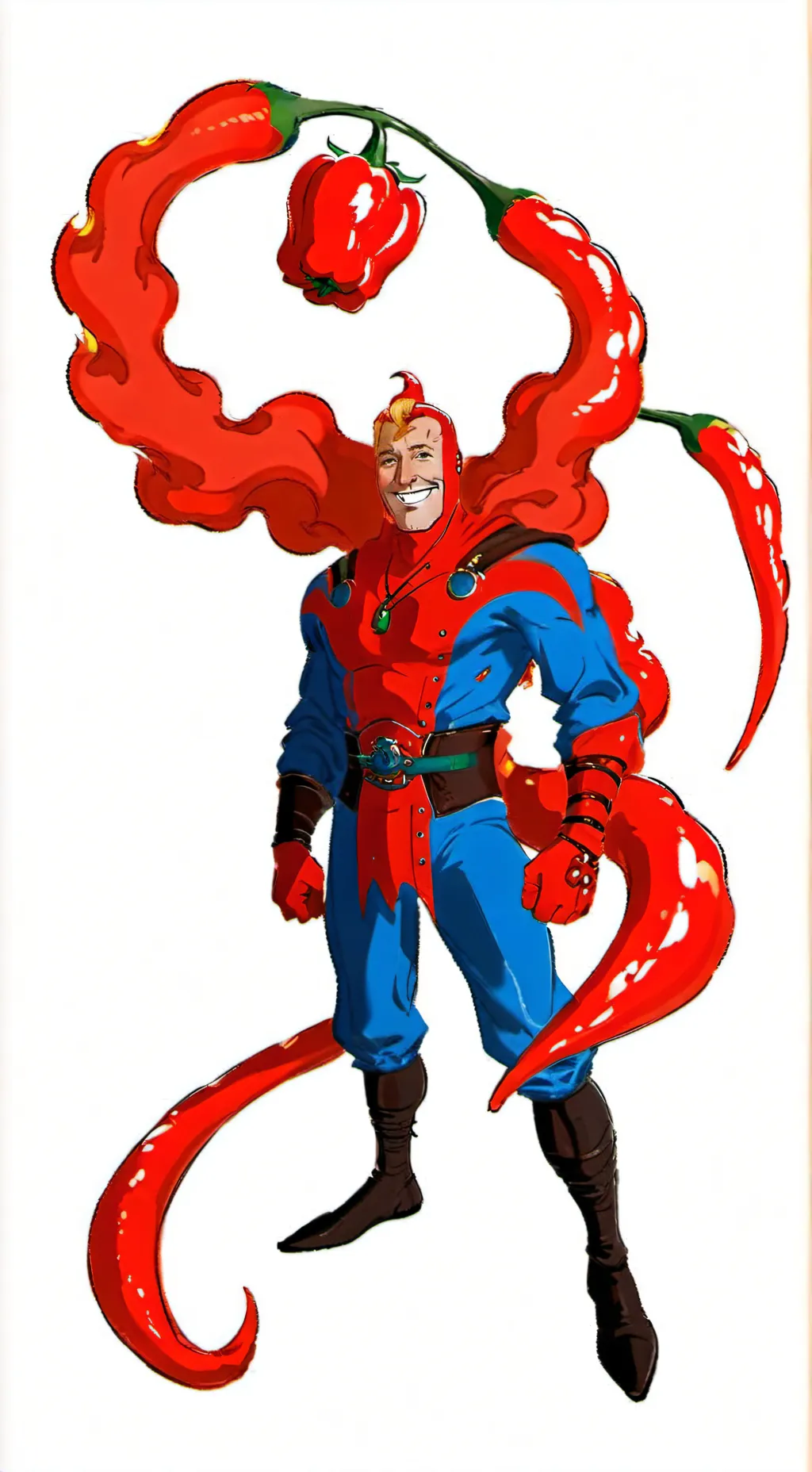 ai character: Pepperman background