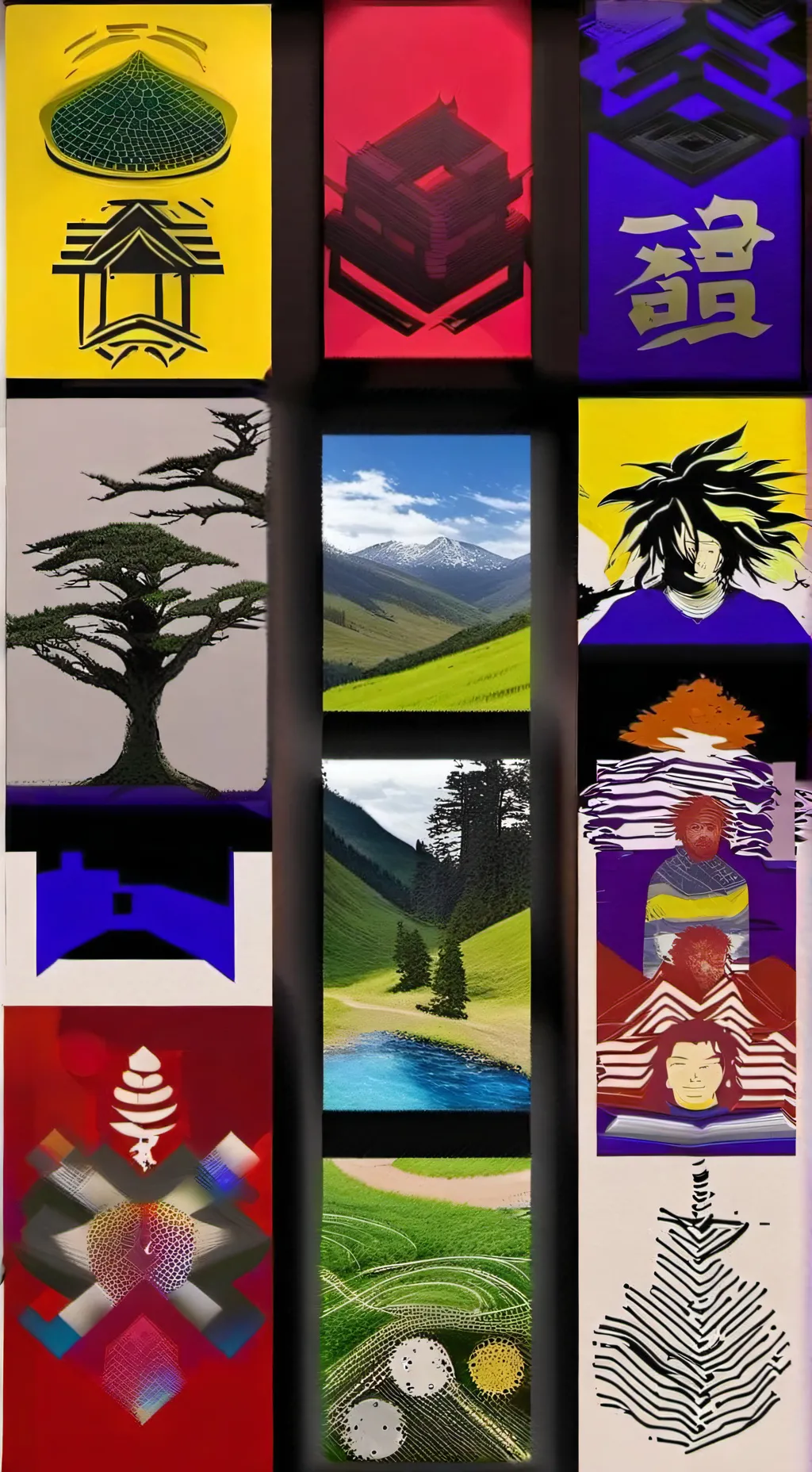 ai character: alma gemela mha background