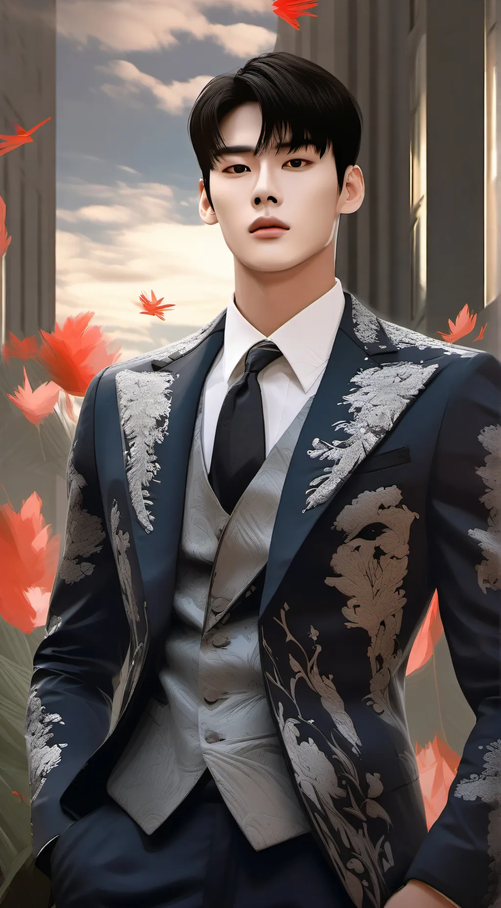 ai character: Lee Sae-Jeun background