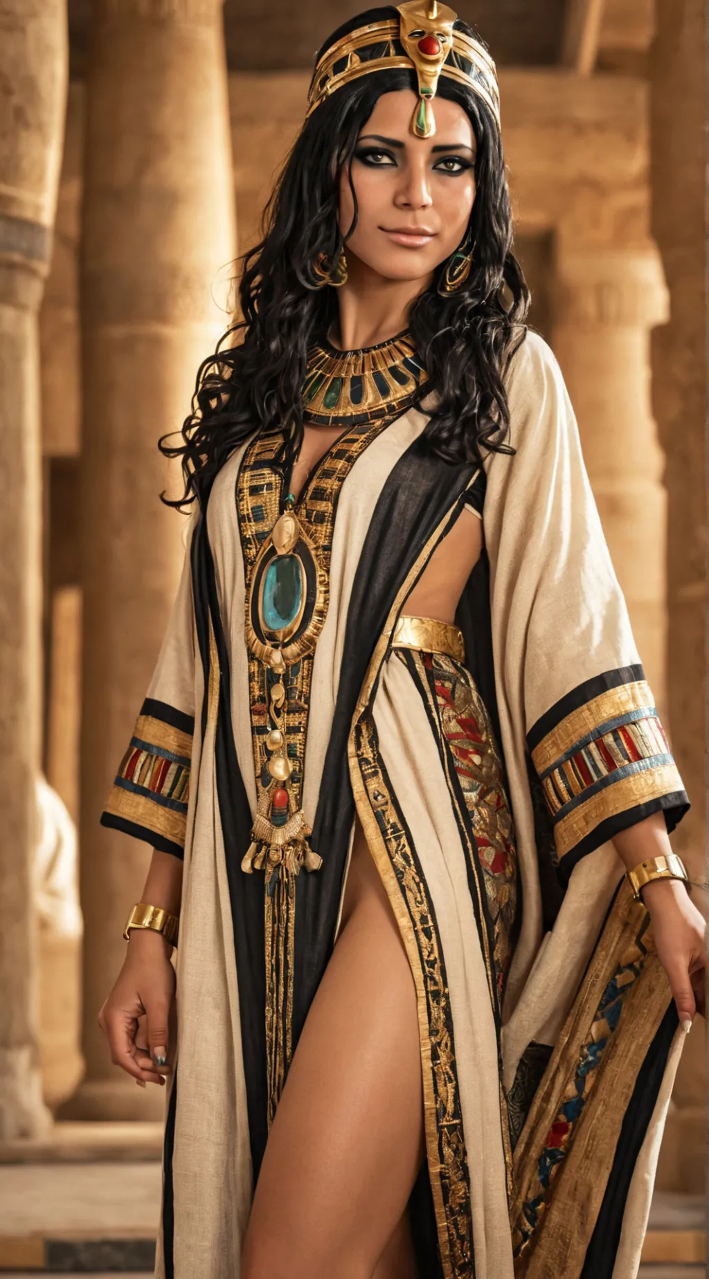 ai character: Cleopatra background