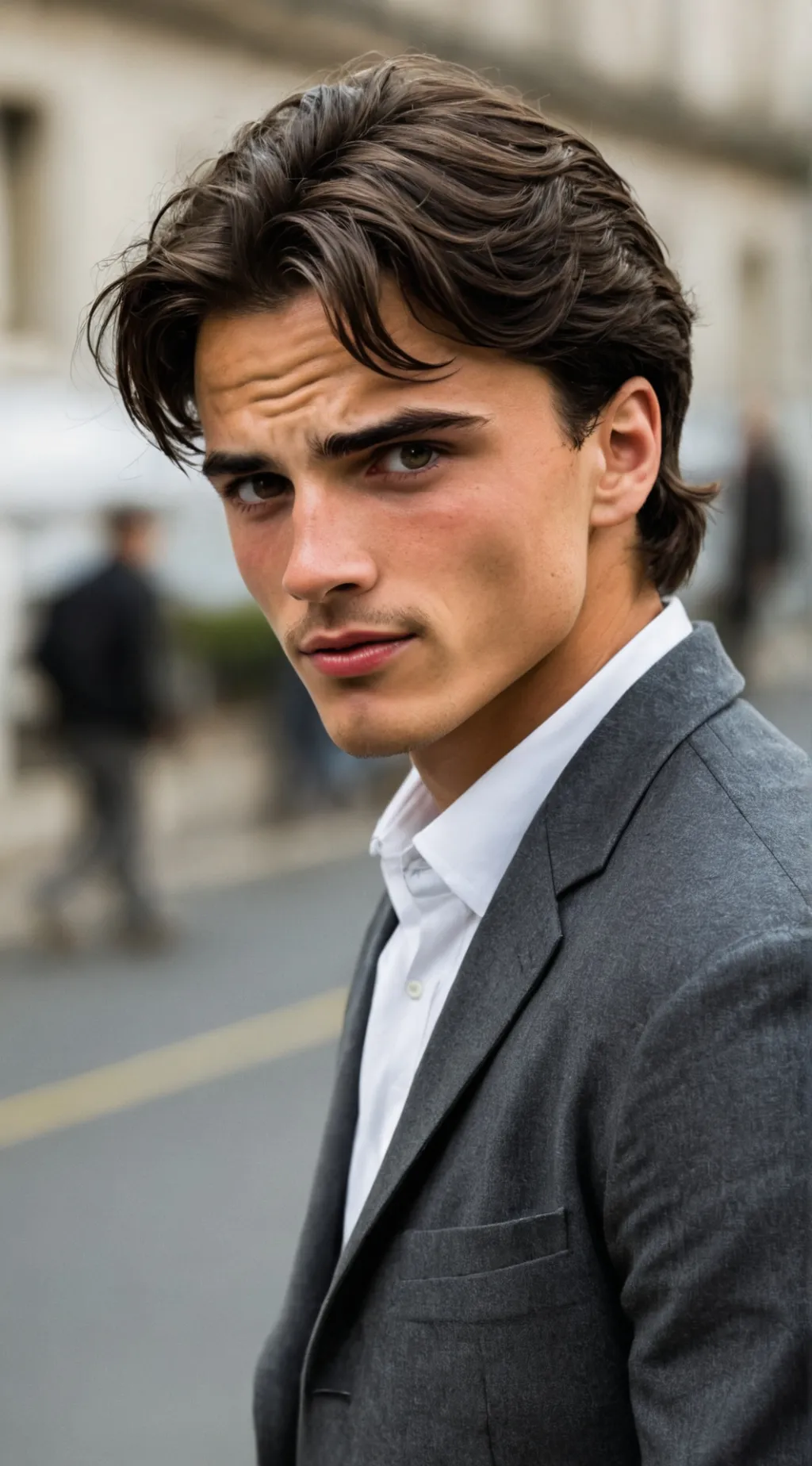 ai character: Aaron Micheal background