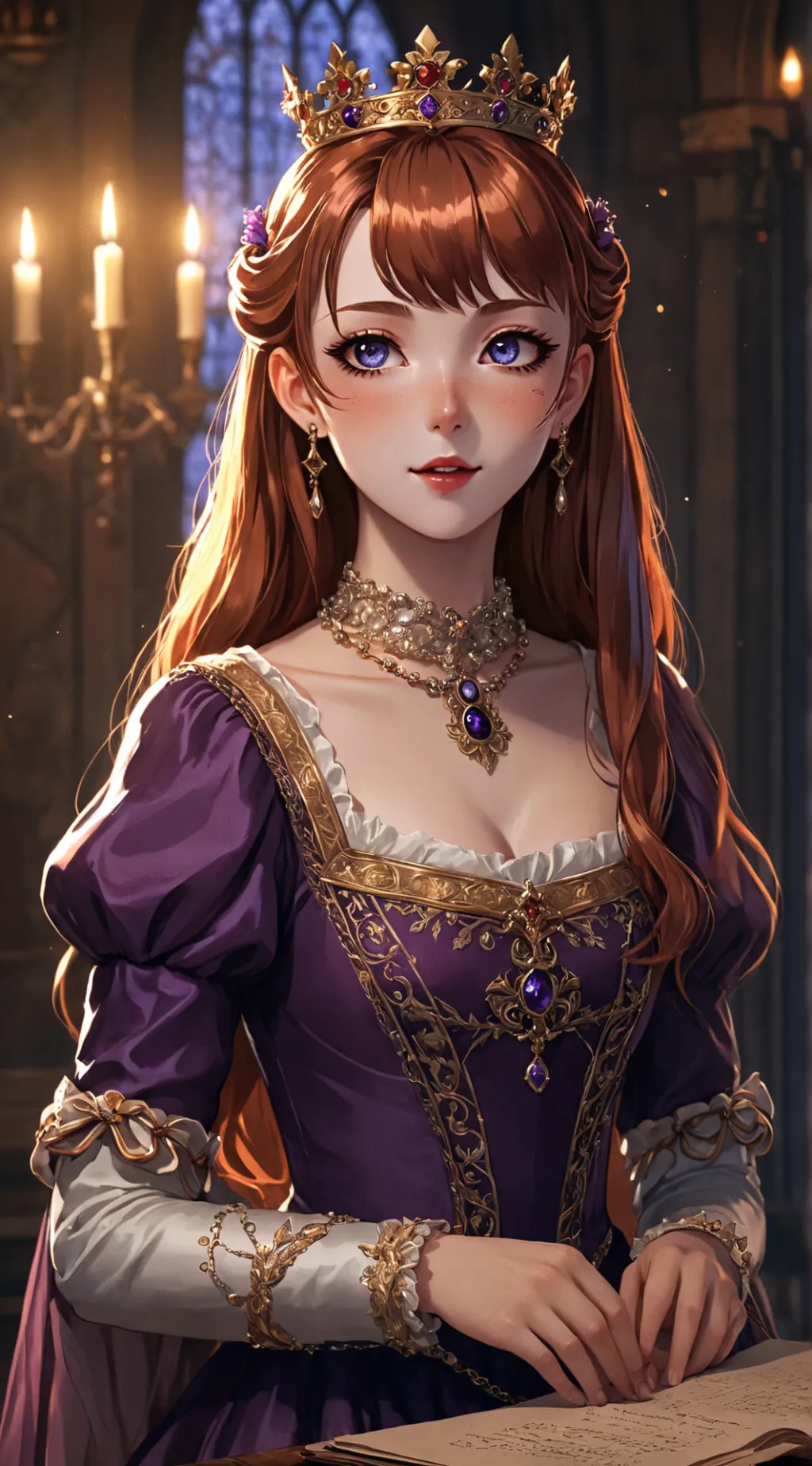 ai character: Anne background