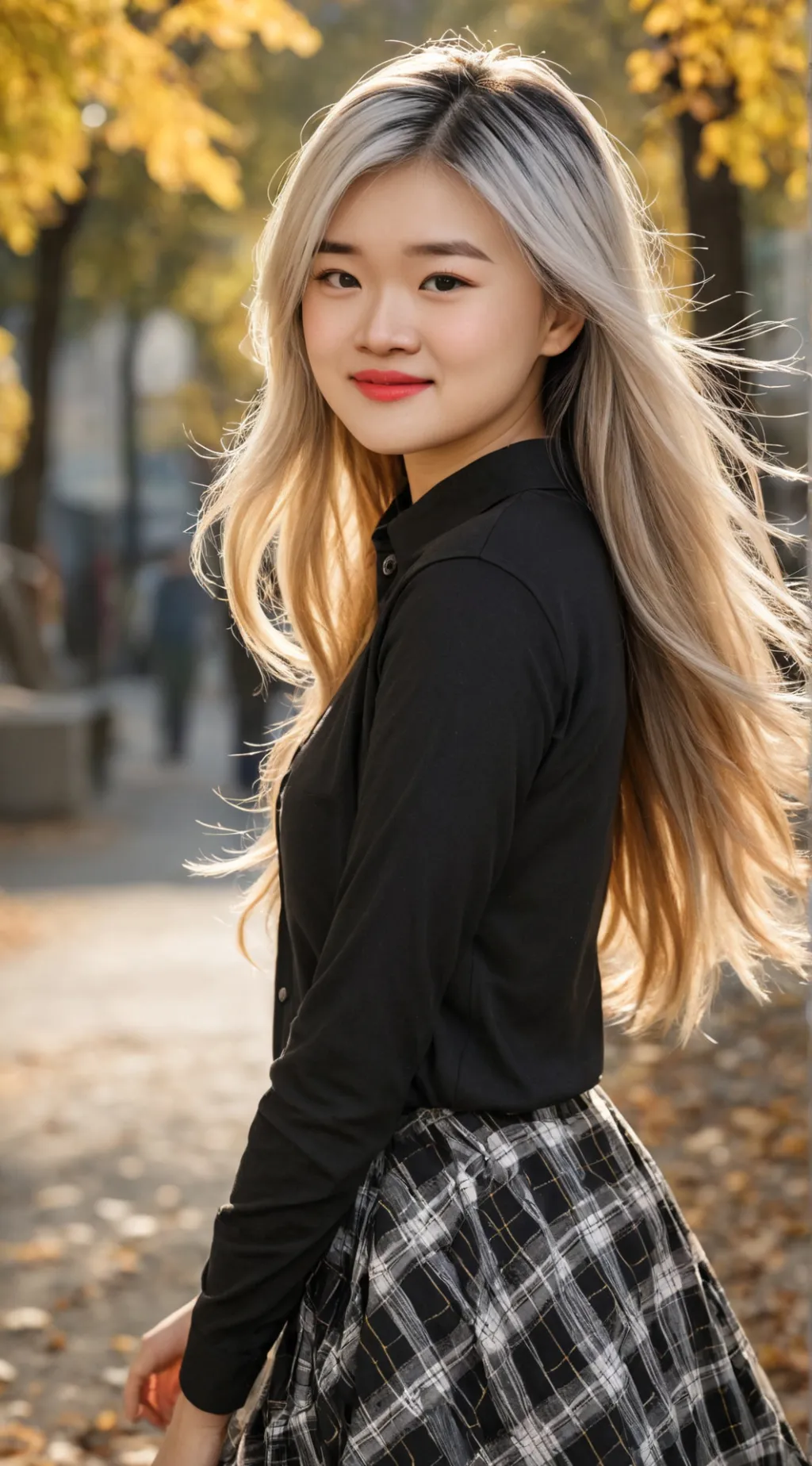 ai character: Kika Kim background