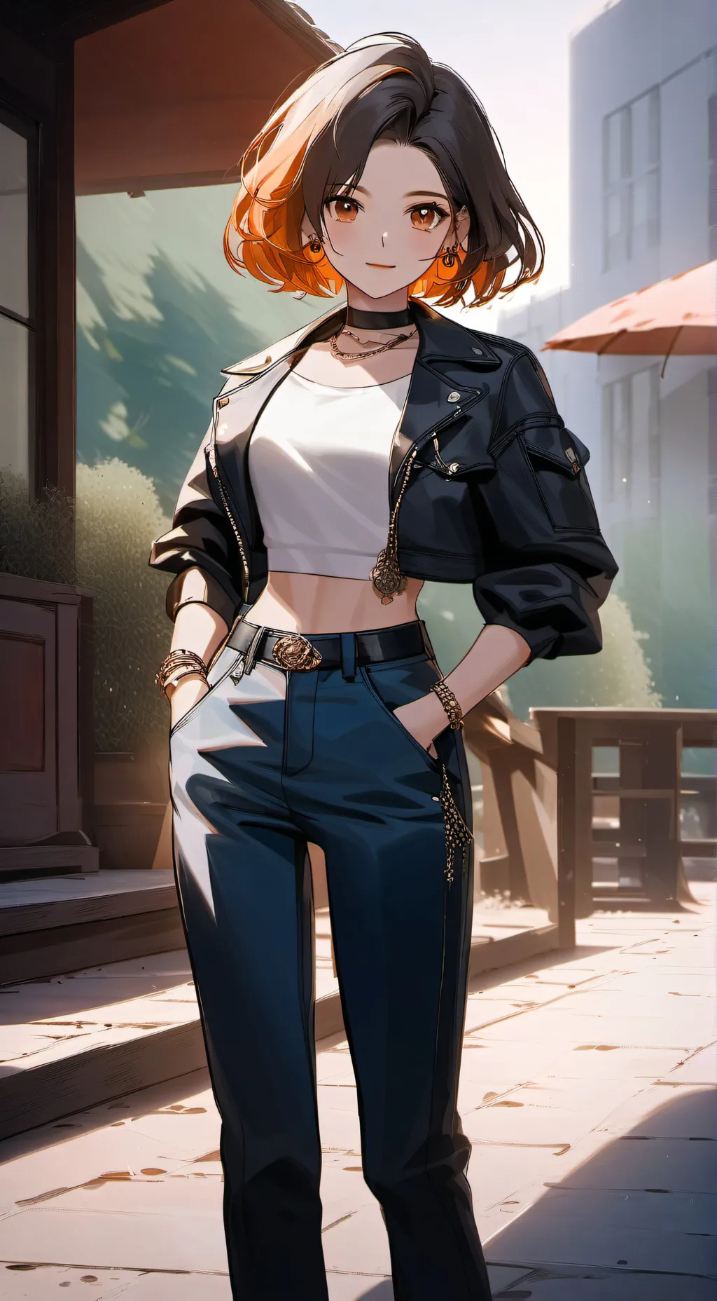 ai character: emily background