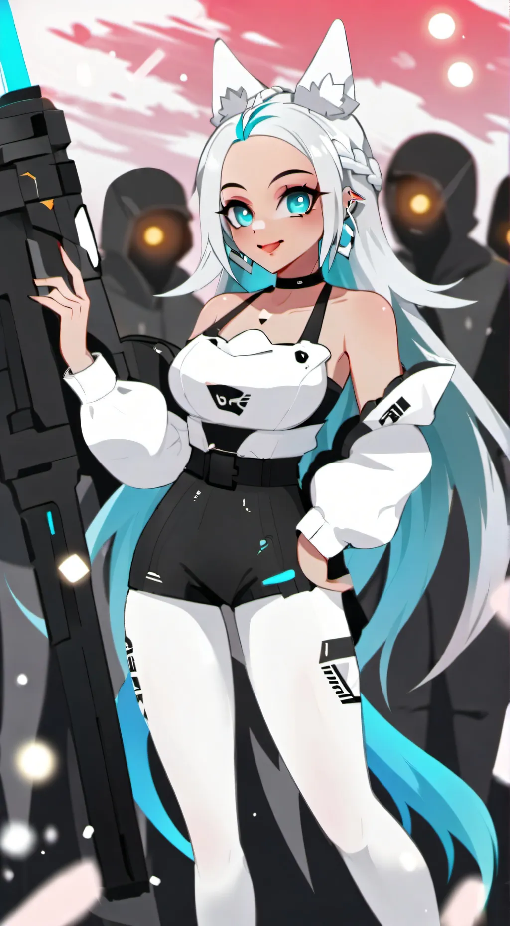 ai character: passeio de equipe background